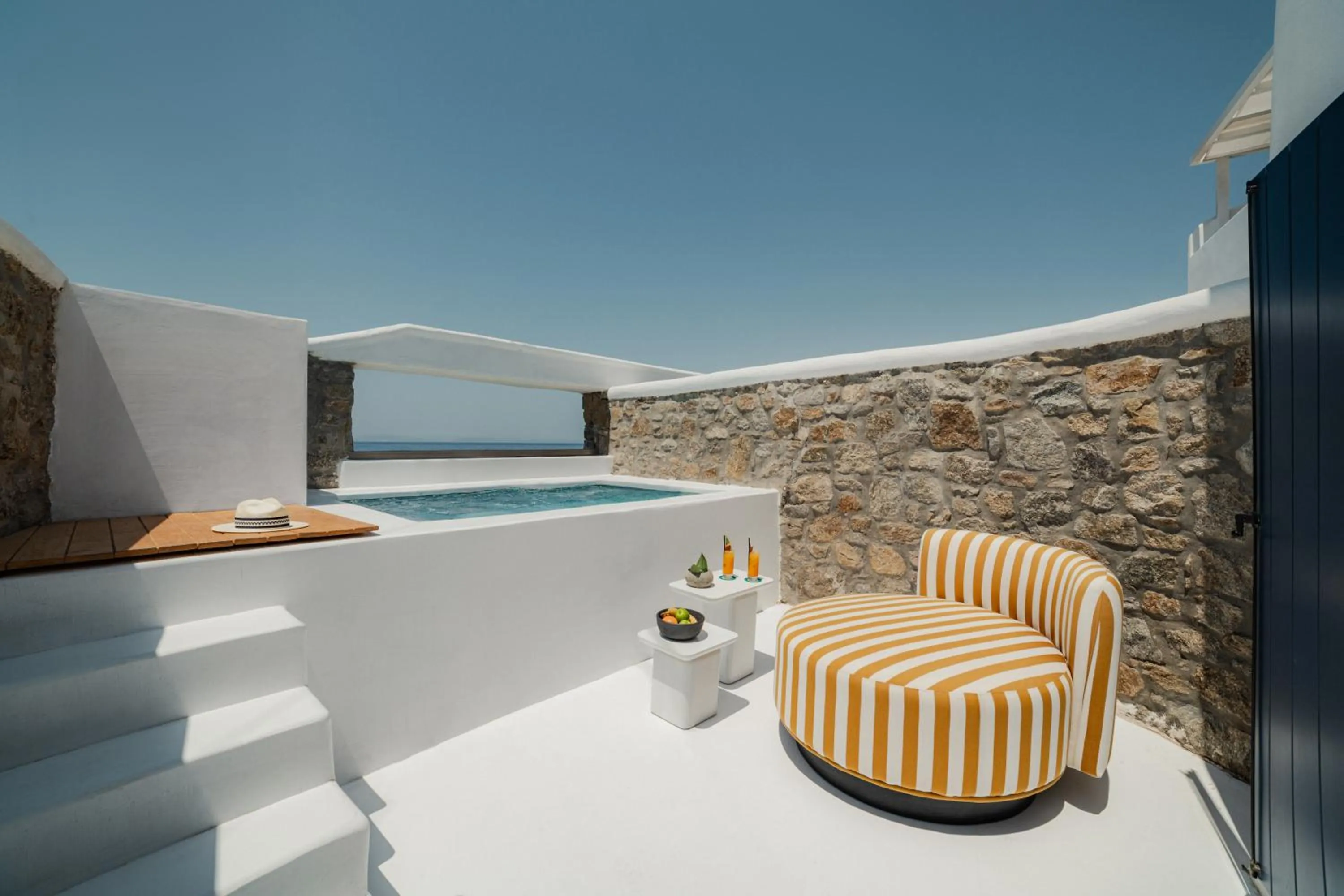 Balcony/Terrace in Croco Mykonos