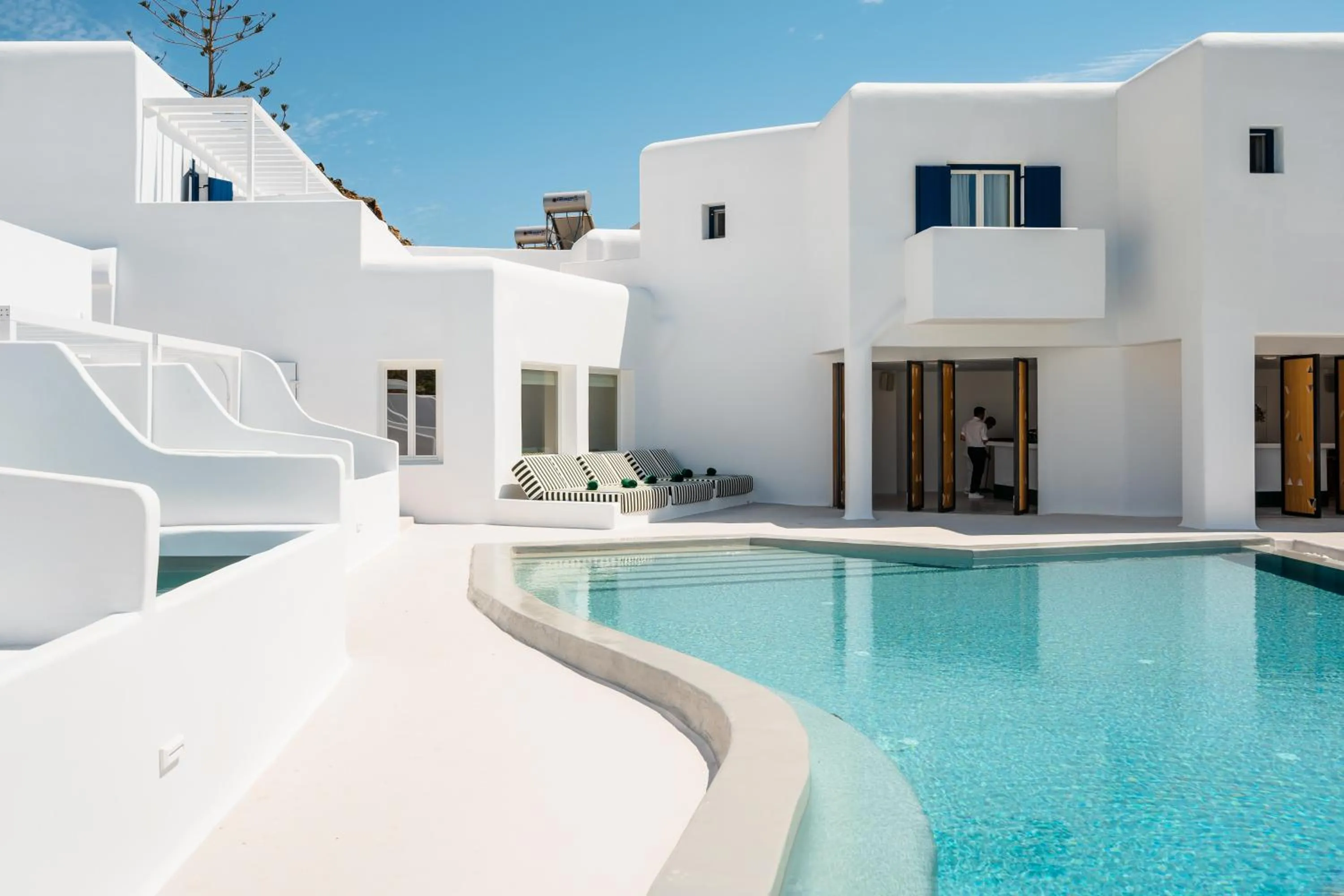 Swimming pool in Croco Mykonos
