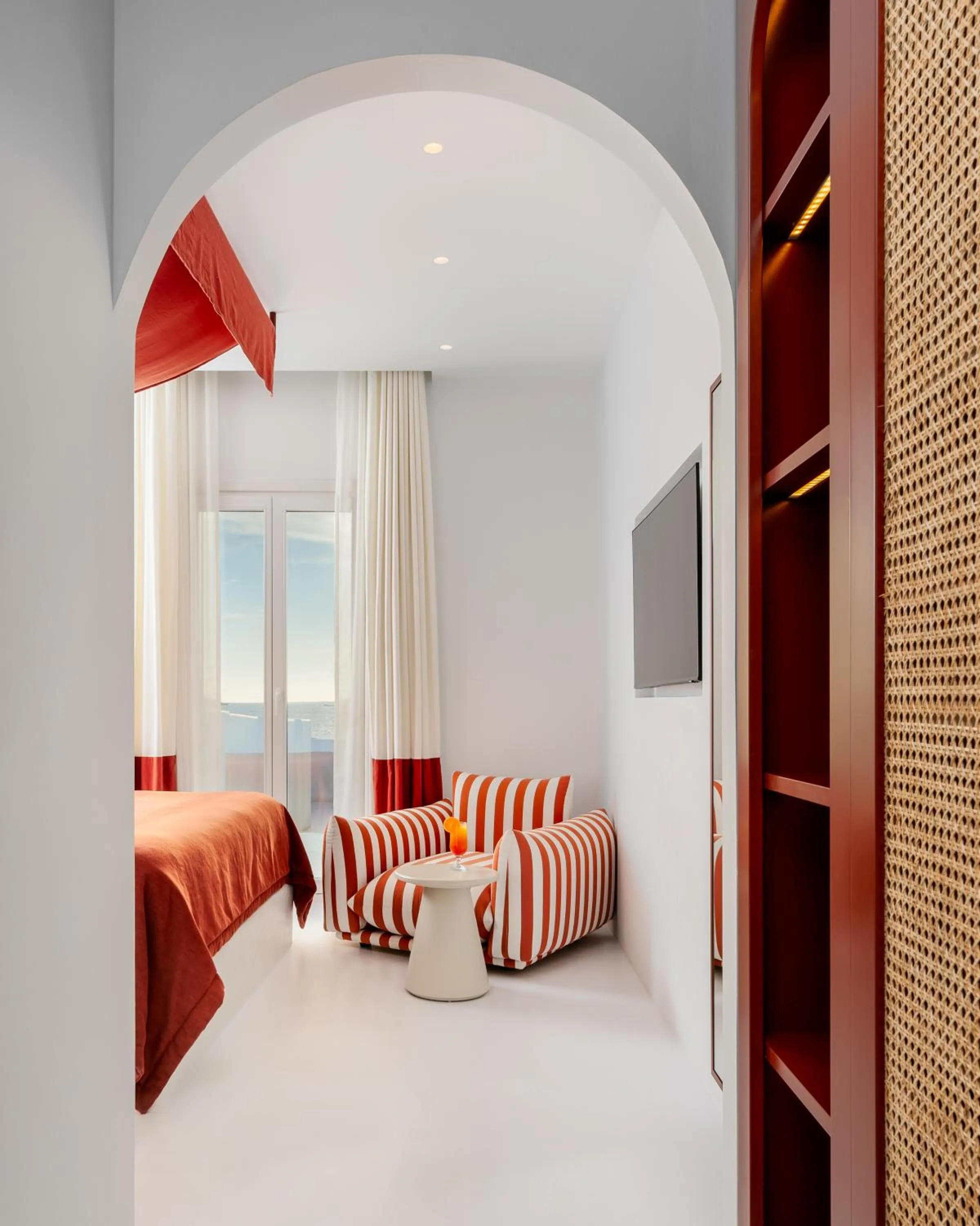 Bedroom, Bed in Croco Mykonos