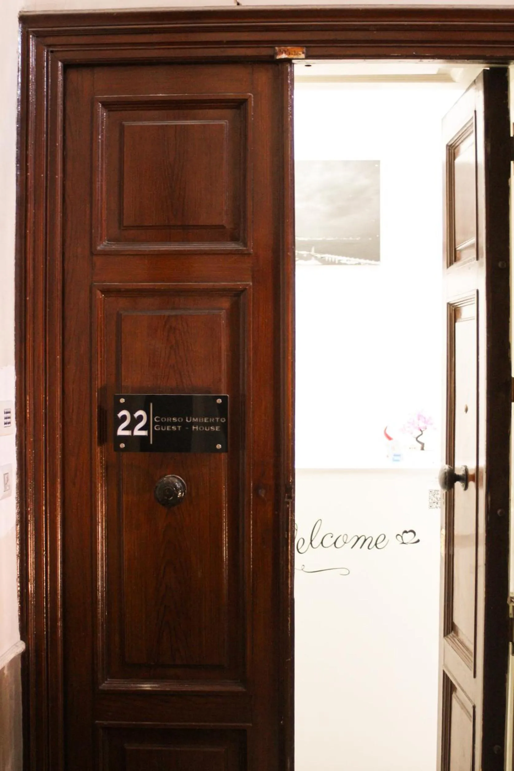 Lobby or reception in Corso Umberto 22 Guest House
