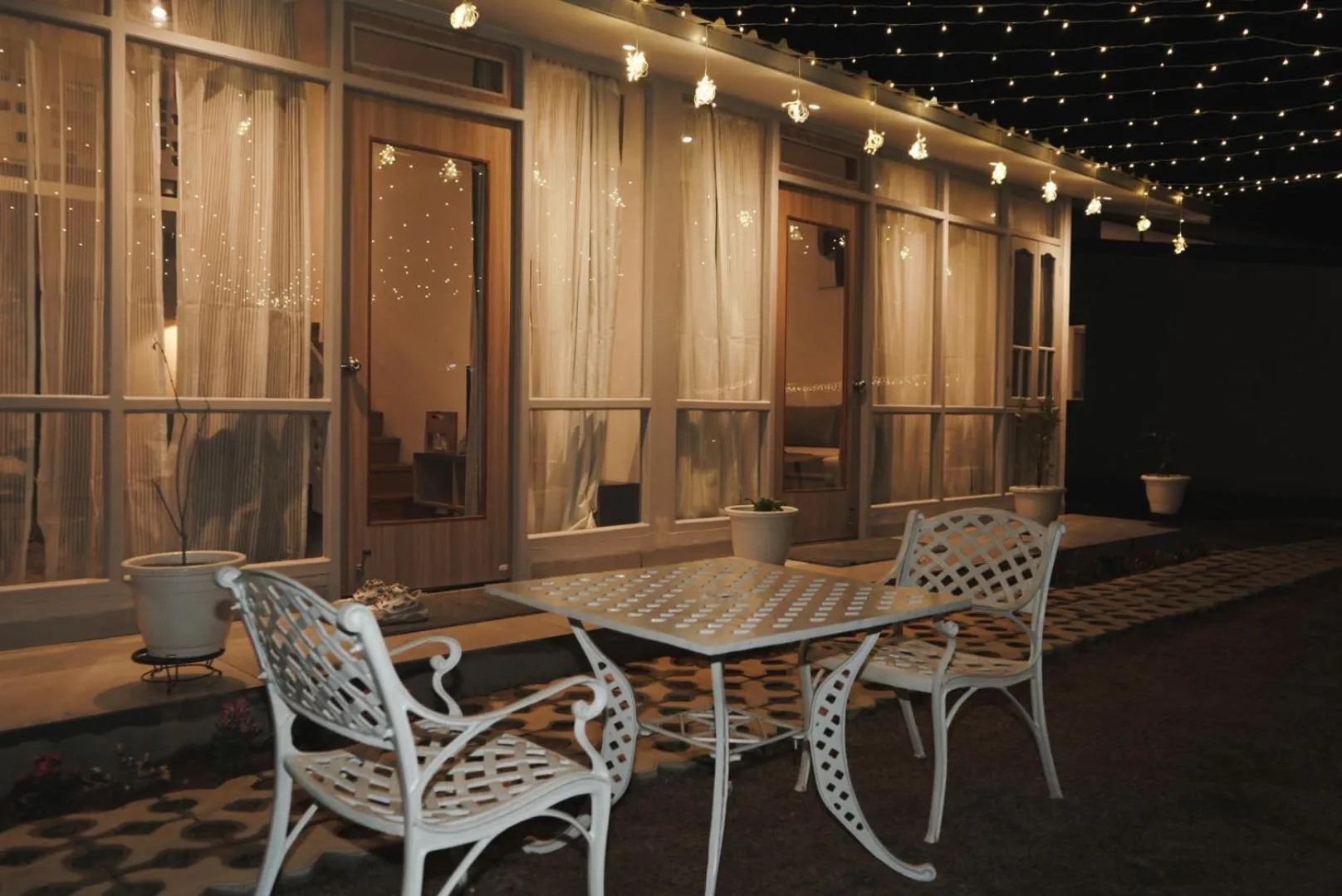 Patio in Bir Valley Retreat