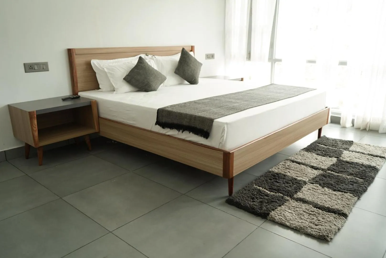 Bed in Bir Valley Retreat