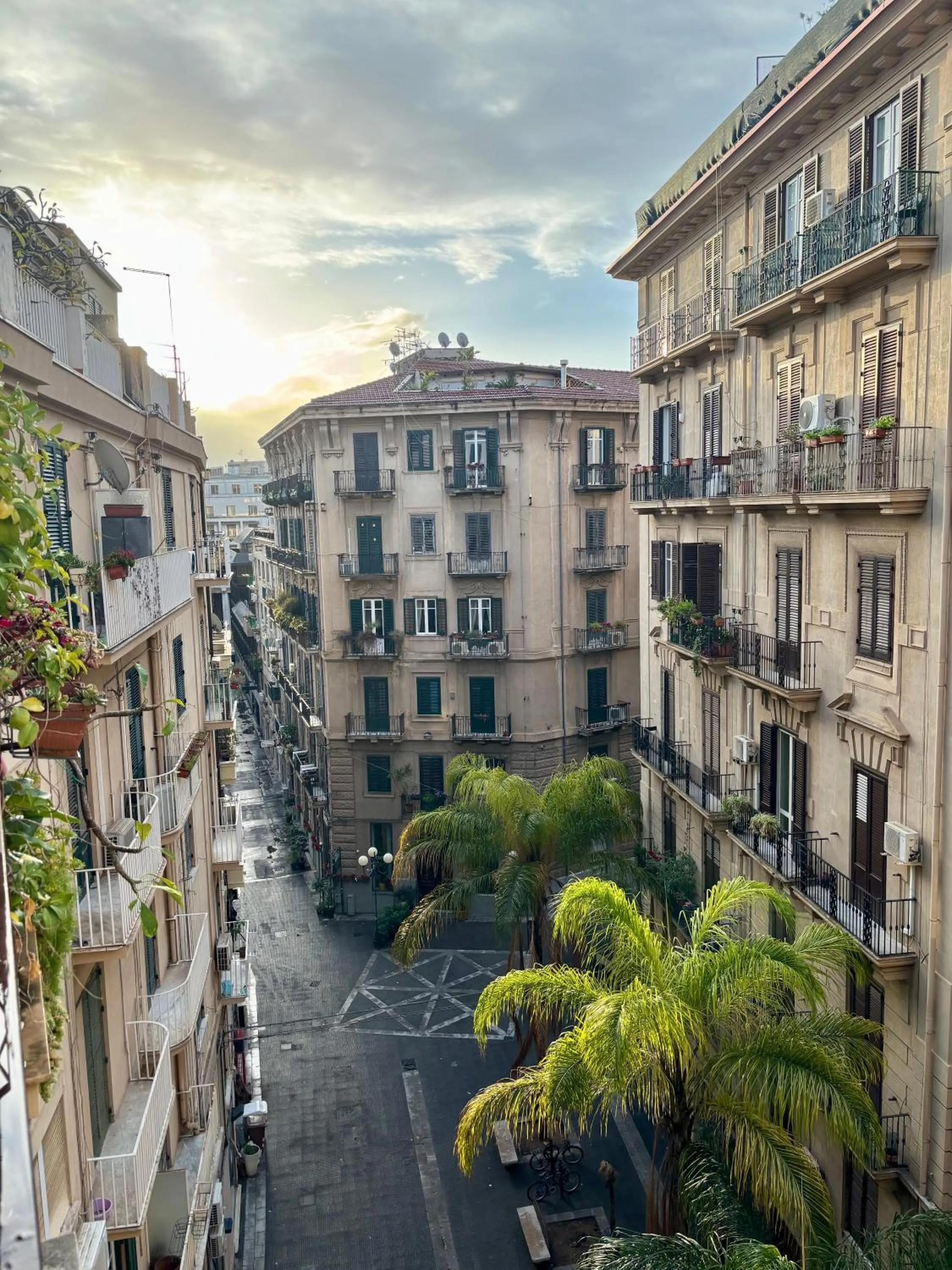 View (from property/room) in Castelnuovo Rooms #Politeama