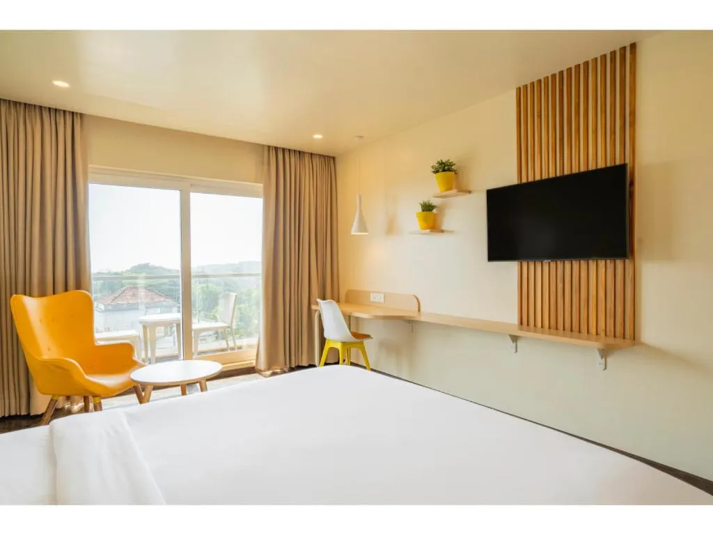 Bedroom, Bed in Bloom Hotel - Dona Paula