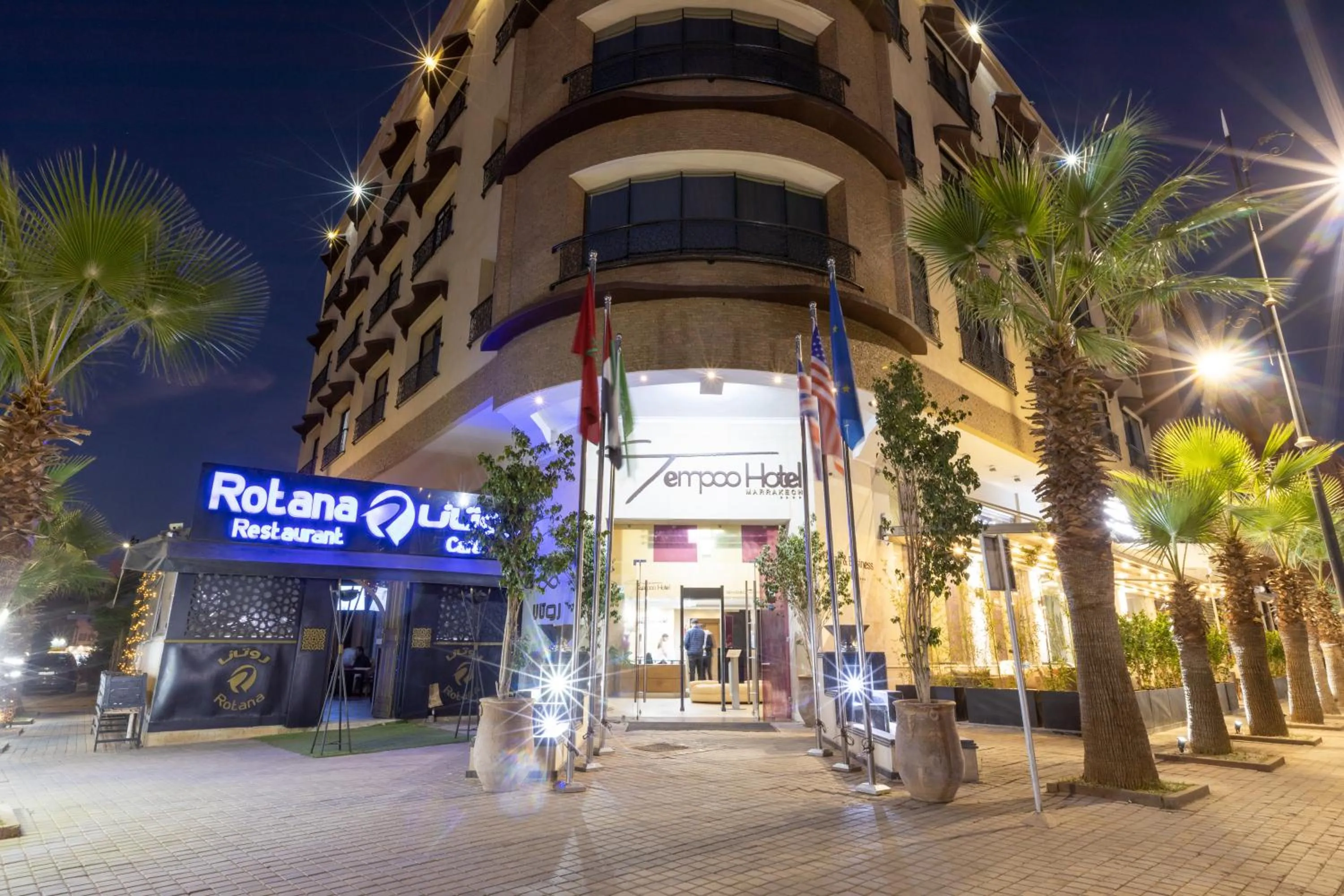 Property building in Tempoo Hotel Marrakech City Centre Adults Only