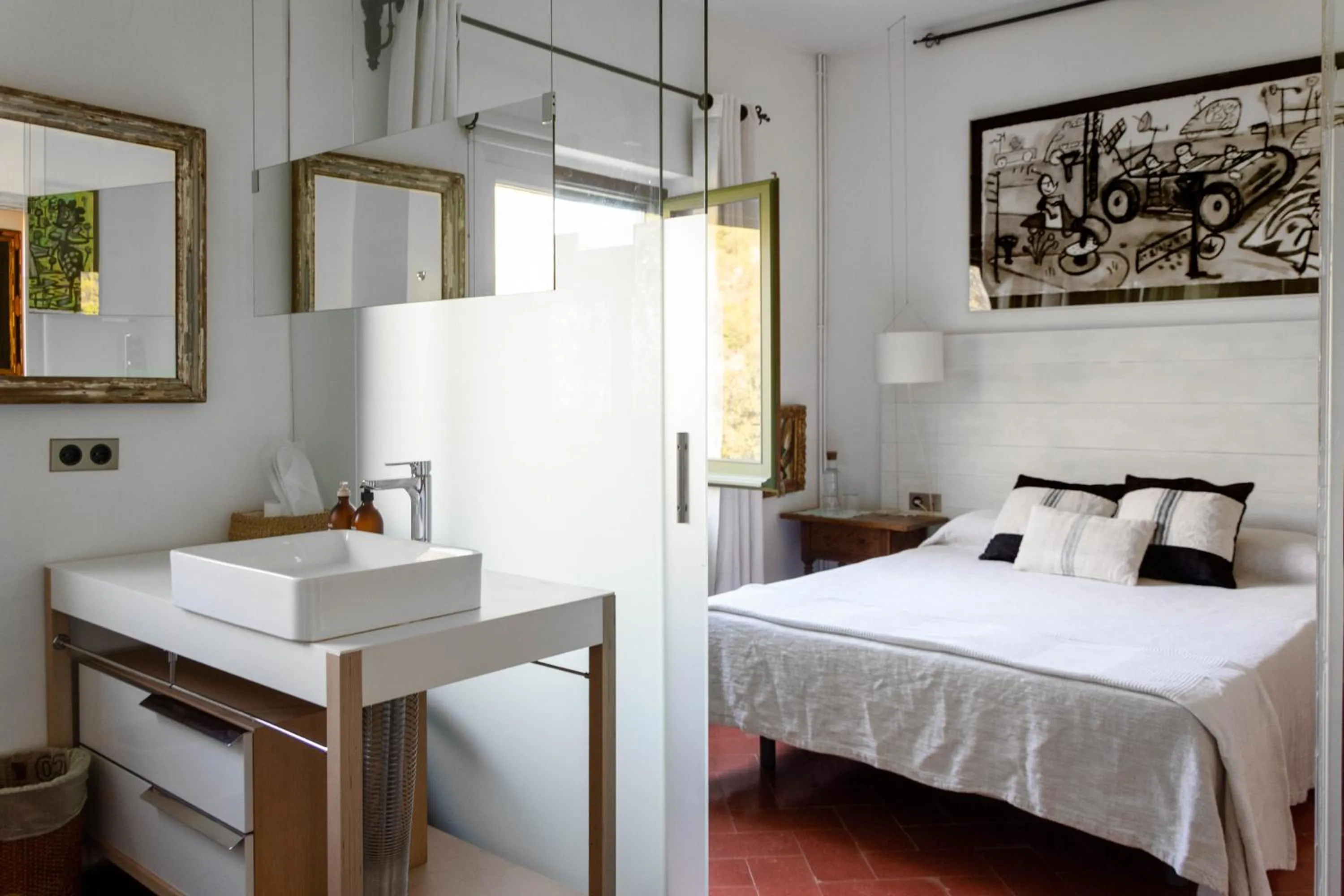 Double Room in Finca Bell-Lloc