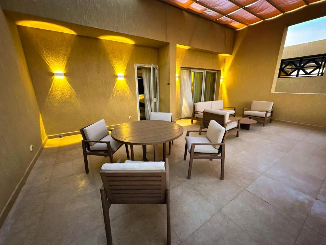 Seating area in The Zen Wellness Resort