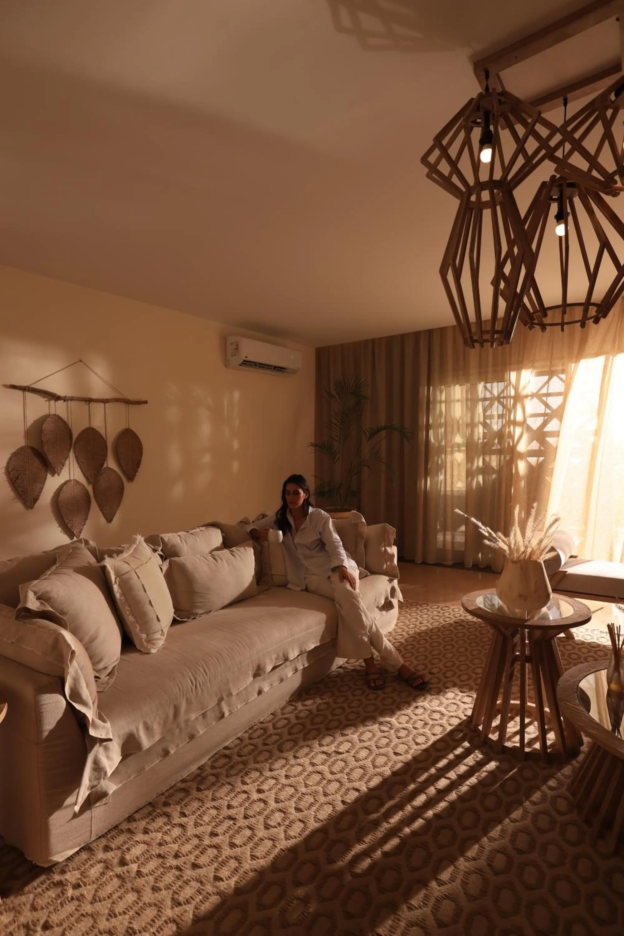 Living room, Bed in The Zen Wellness Resort