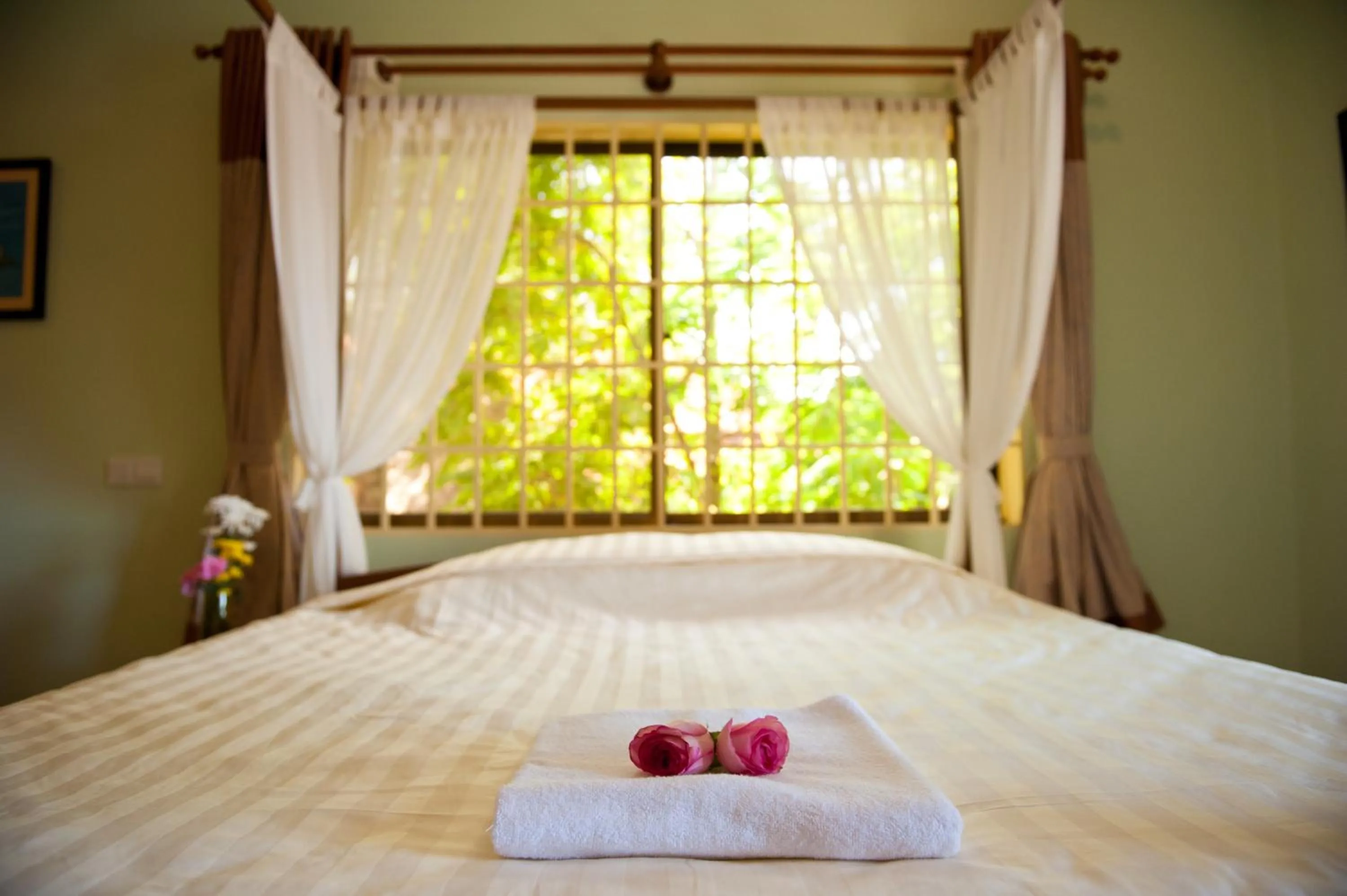 Bedroom, Bed in Villa Grange