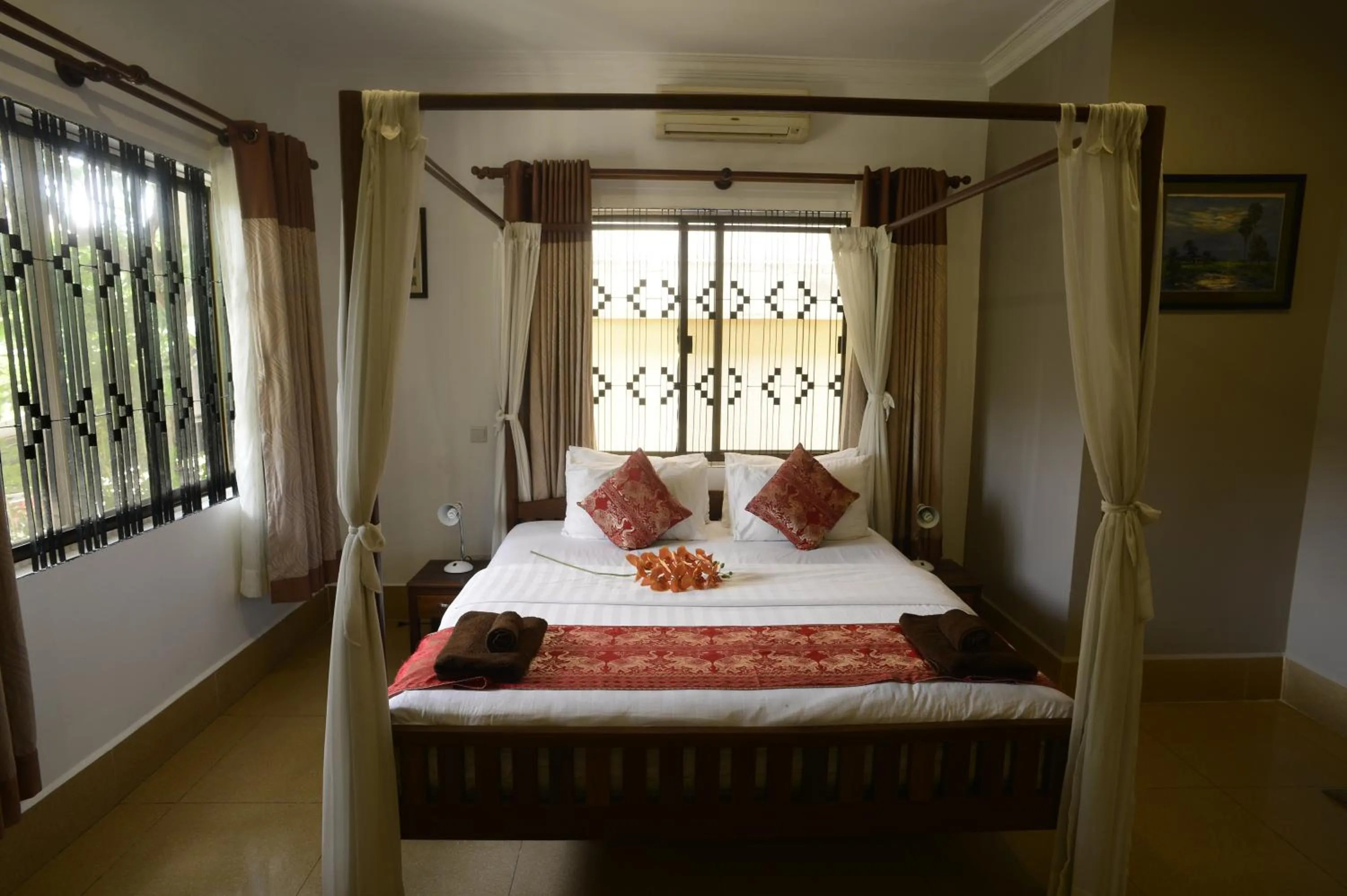 Bed in Villa Grange