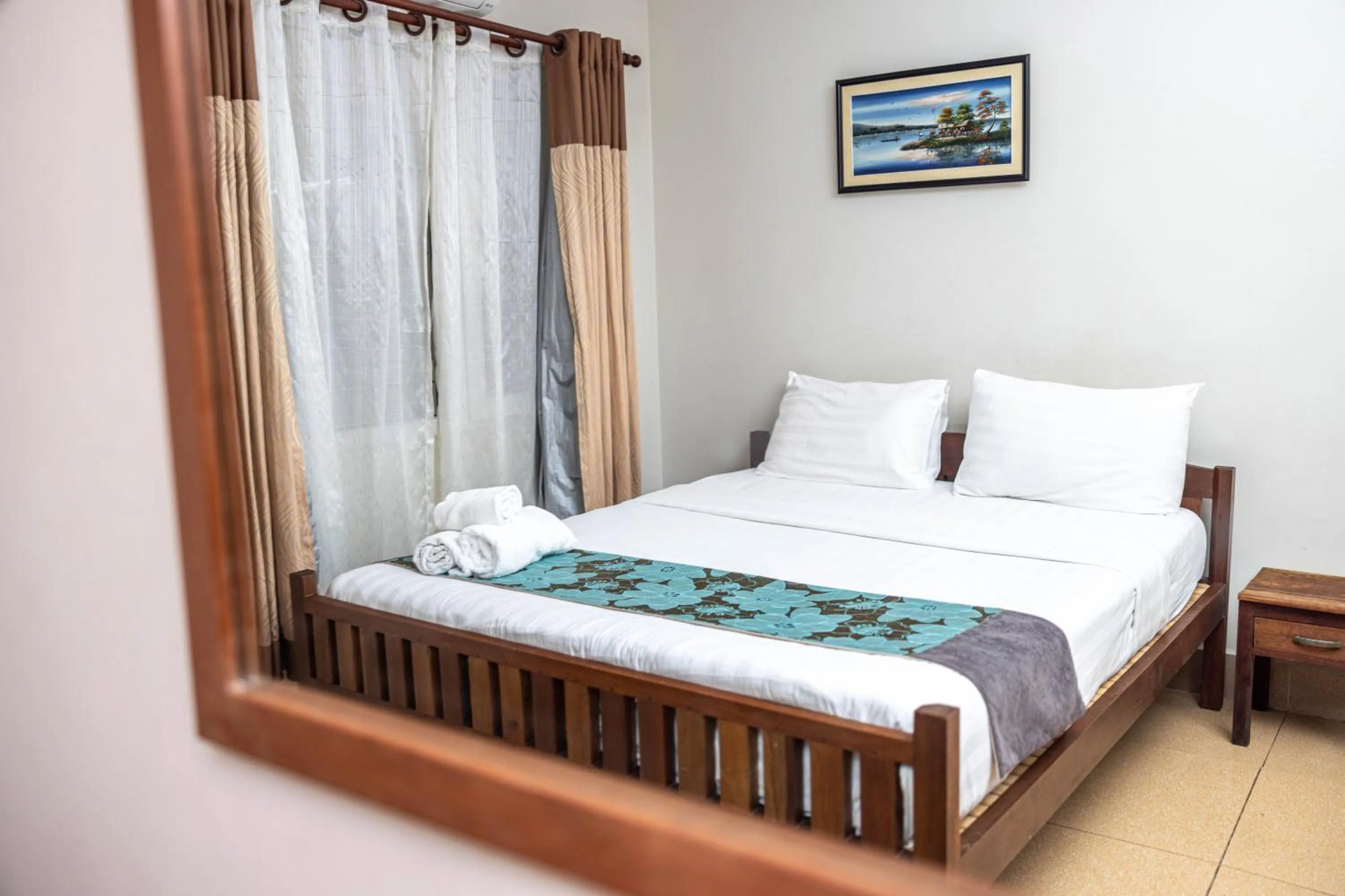 Bedroom, Bed in Villa Grange