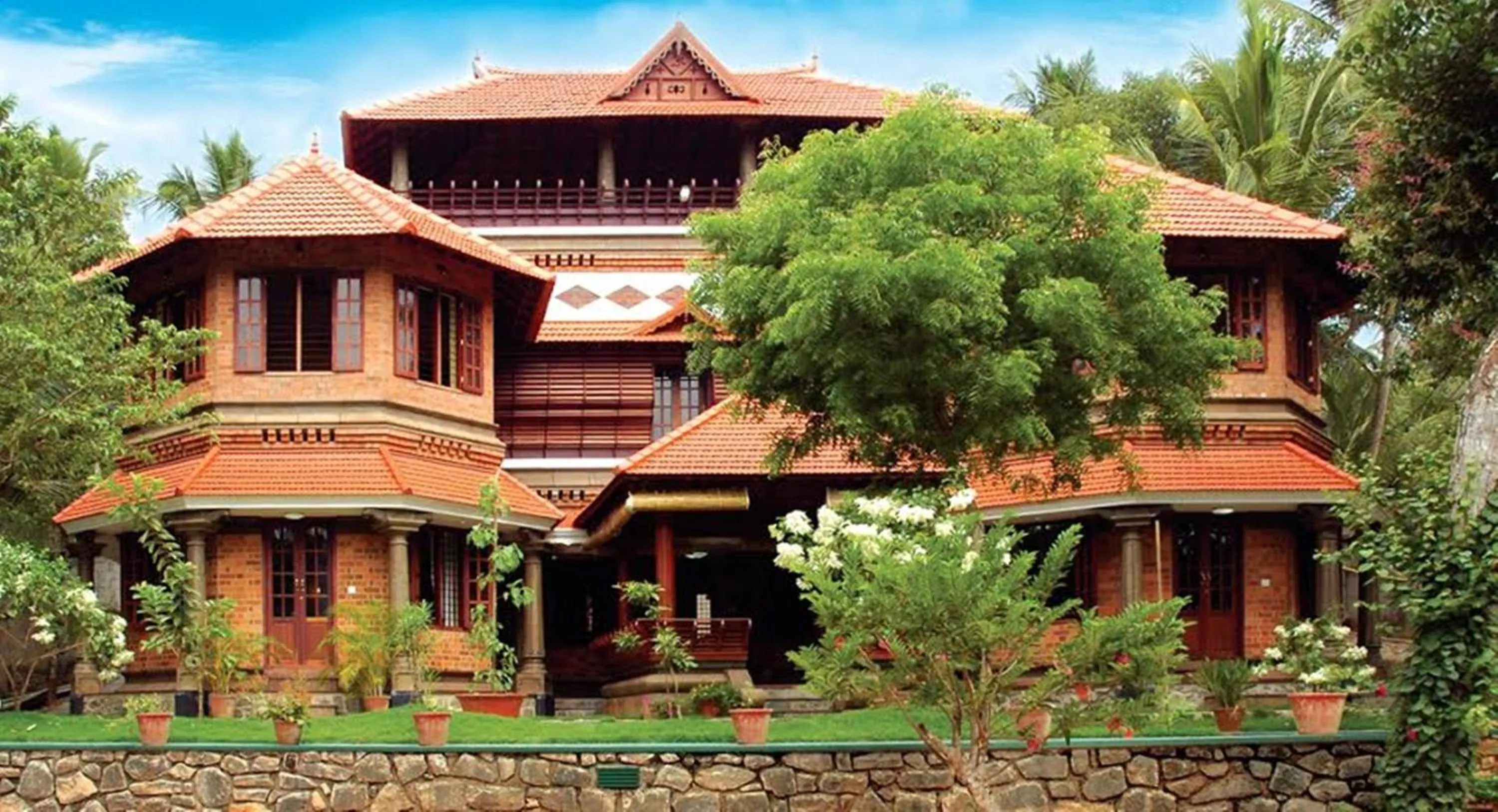 Facade/entrance in Amrutham Ayurvedic Village Resort