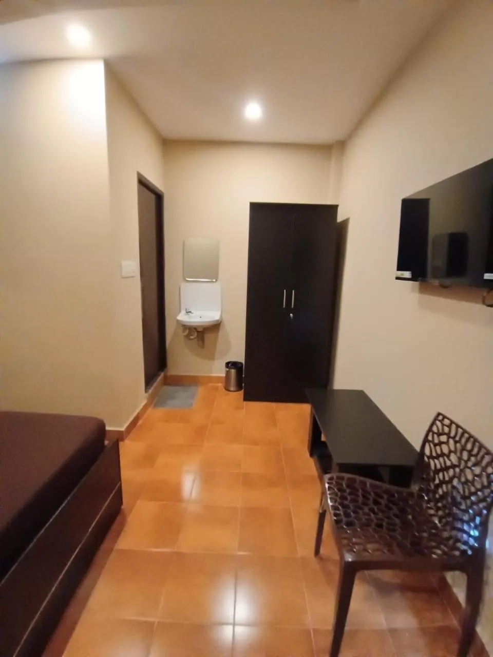 Communal lounge/ TV room in The Nisarga Residency