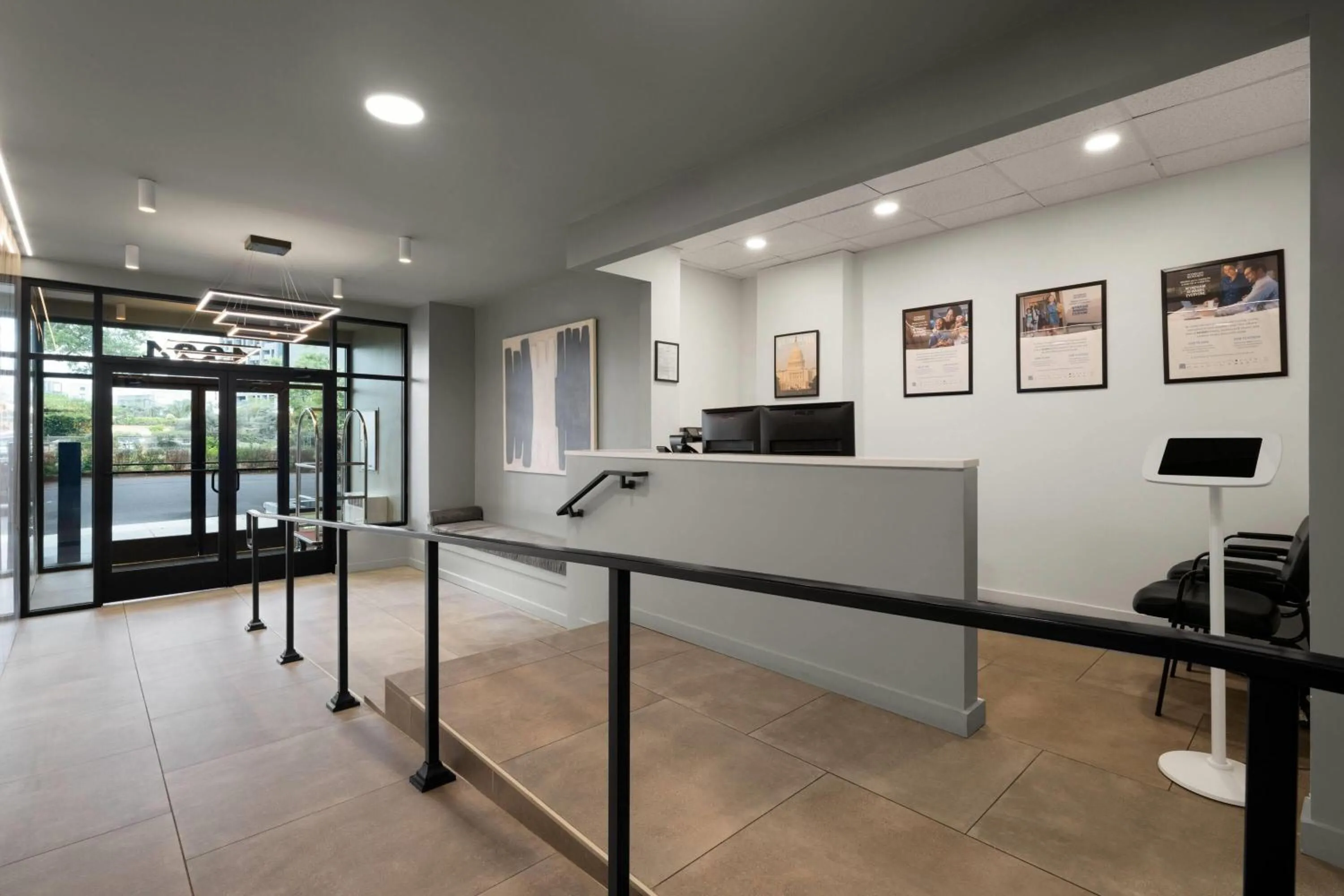 Lobby or reception in Reside NoMa, a Wyndham Residence