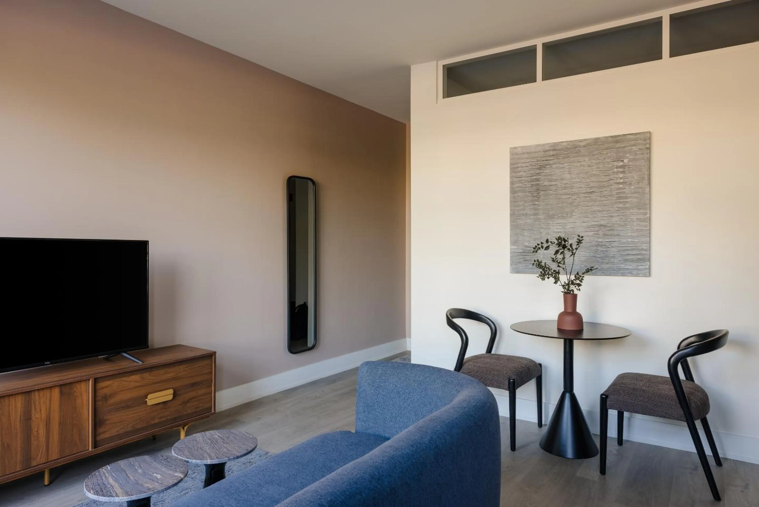 Living room in Reside NoMa, a Wyndham Residence
