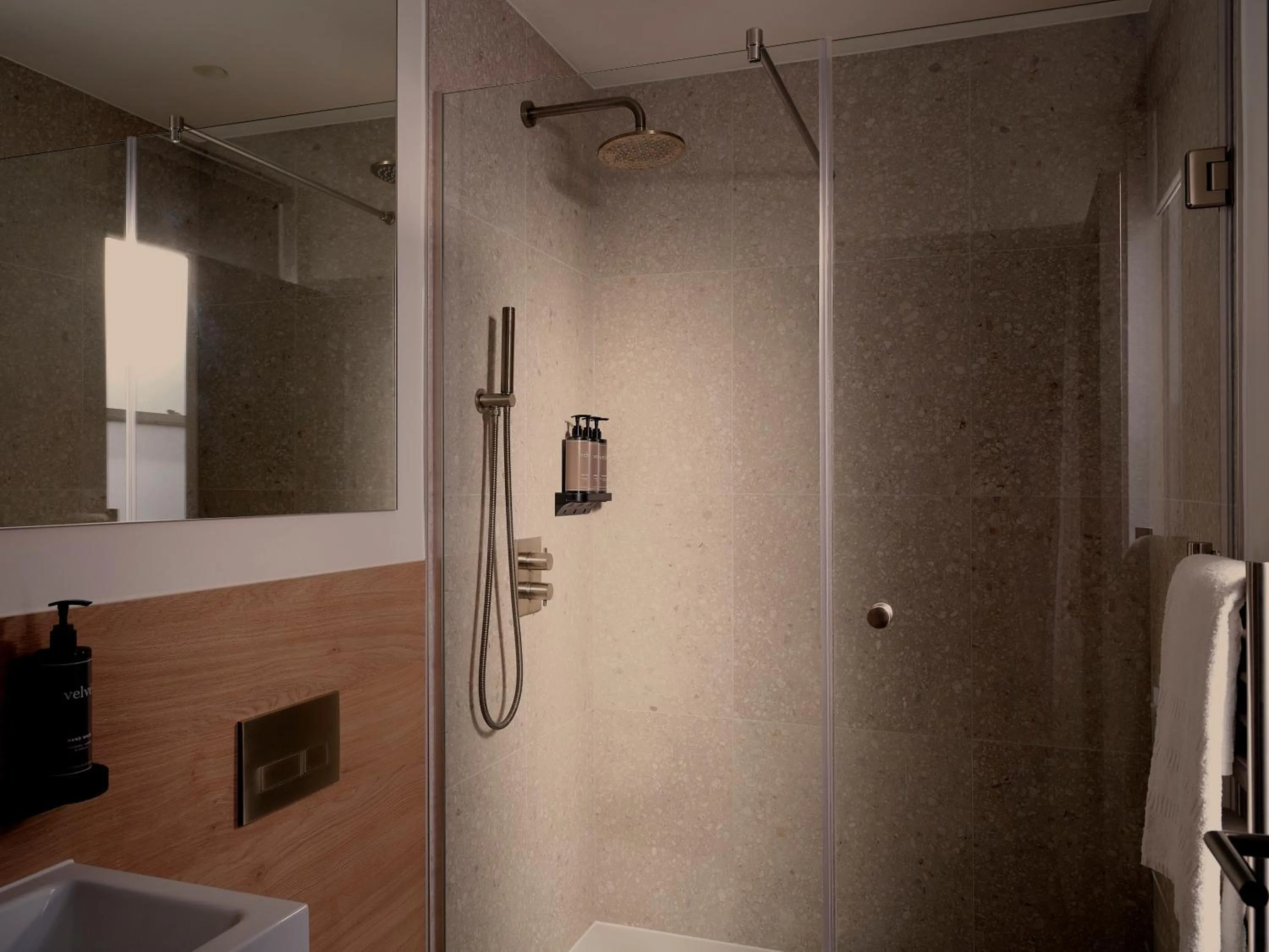 Shower in The Marloes