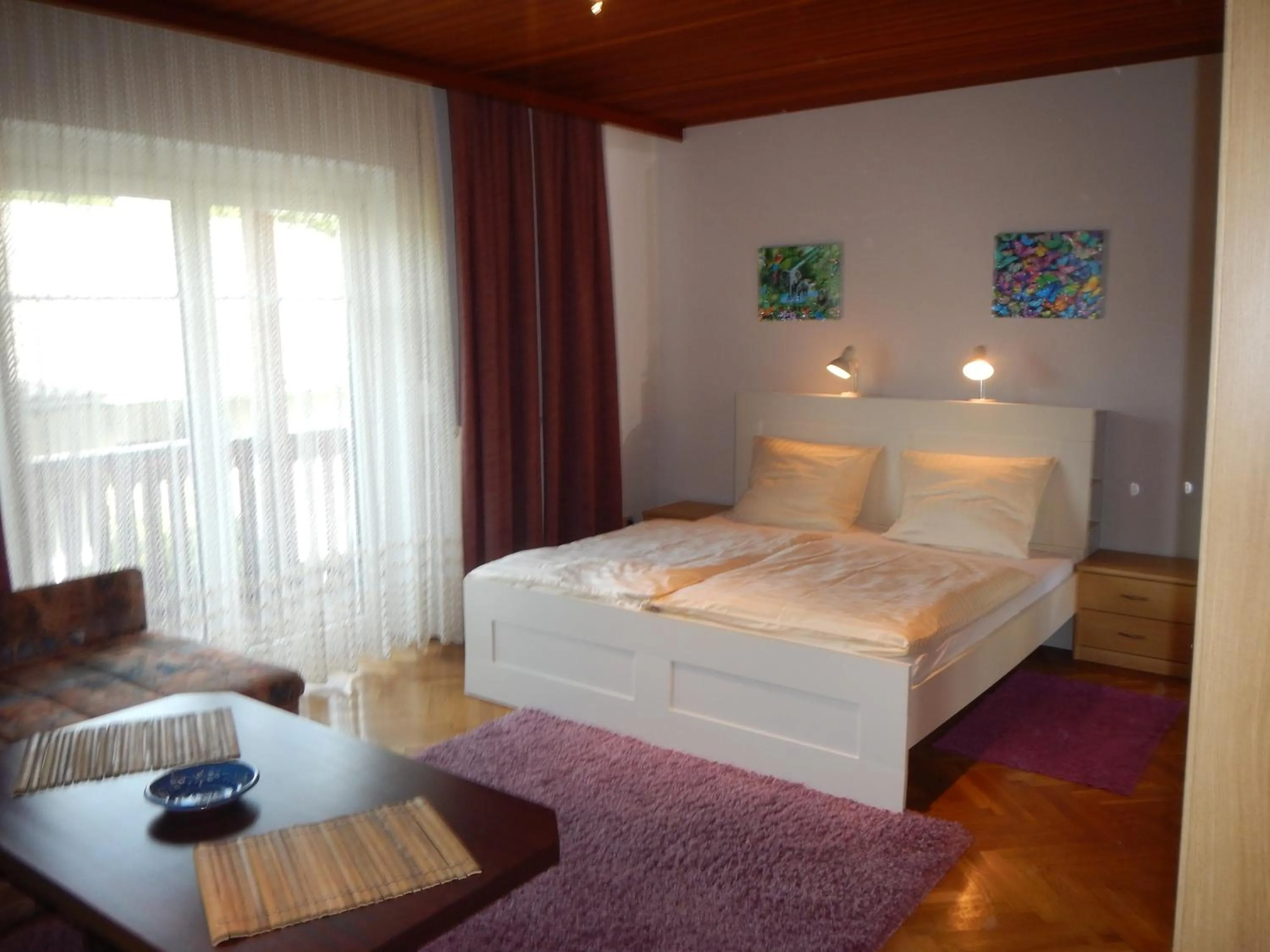 Bedroom, Bed in Haus Friedburg