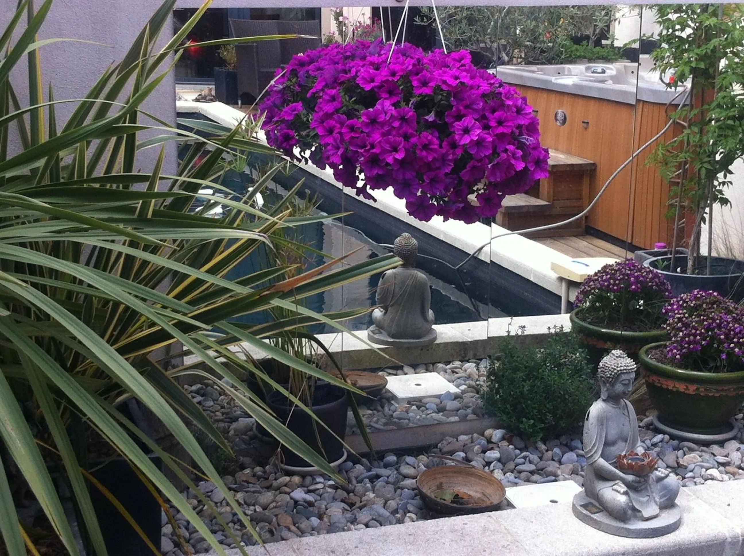 Patio in B&B - Chambres d'hôtes Le Foch