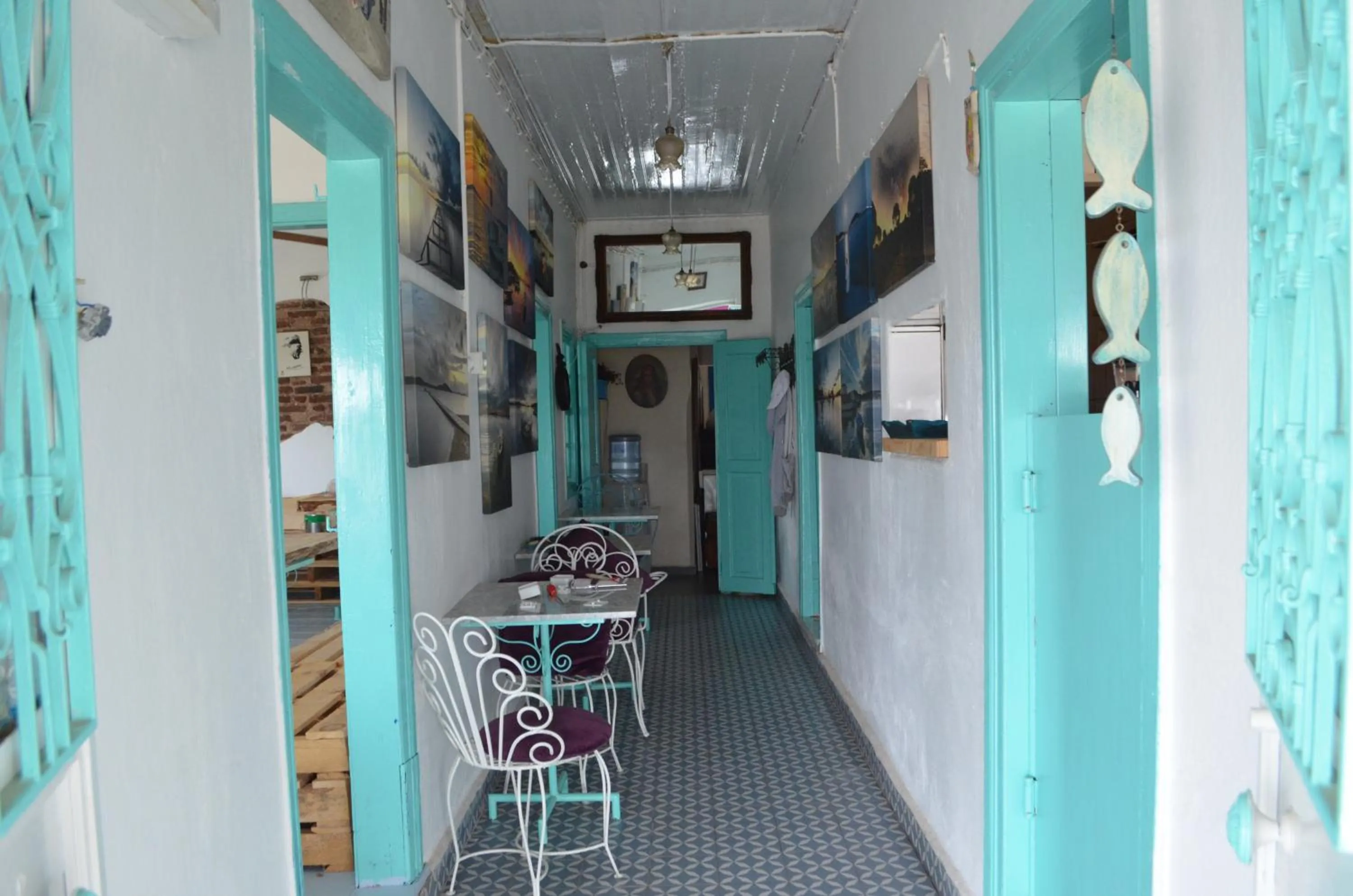 Lobby or reception in Cunda Mavi Hotel