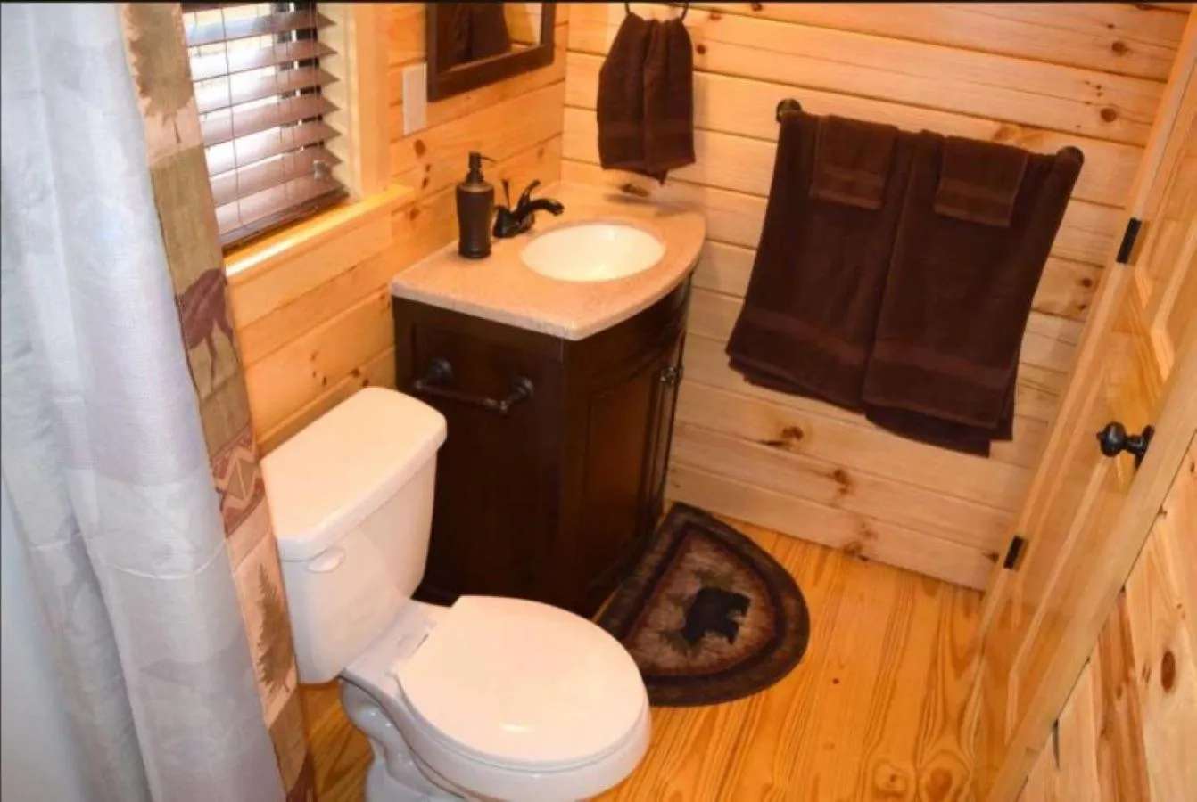 Bathroom in Wilderness Presidential Resort