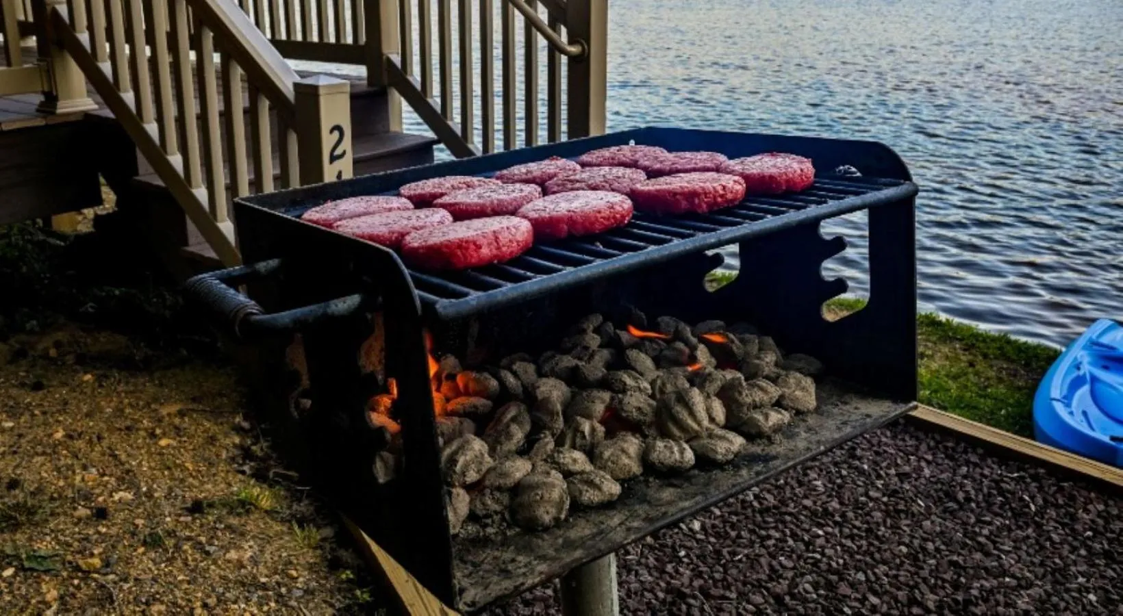 BBQ facilities in Wilderness Presidential Resort