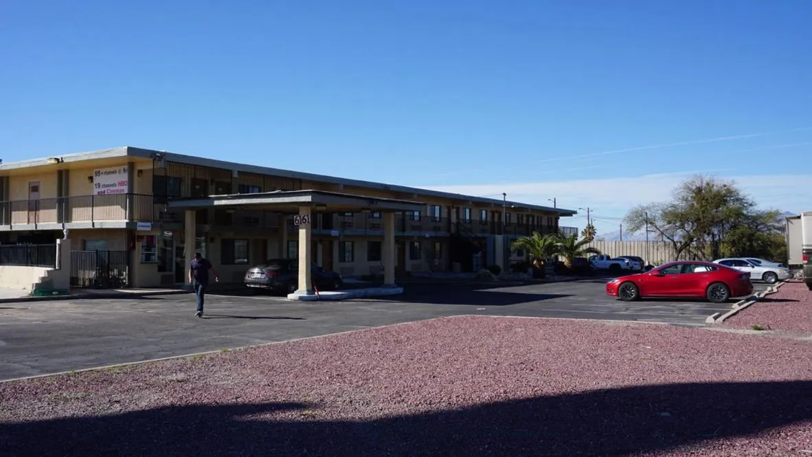 Property building in Travel Inn Tucson