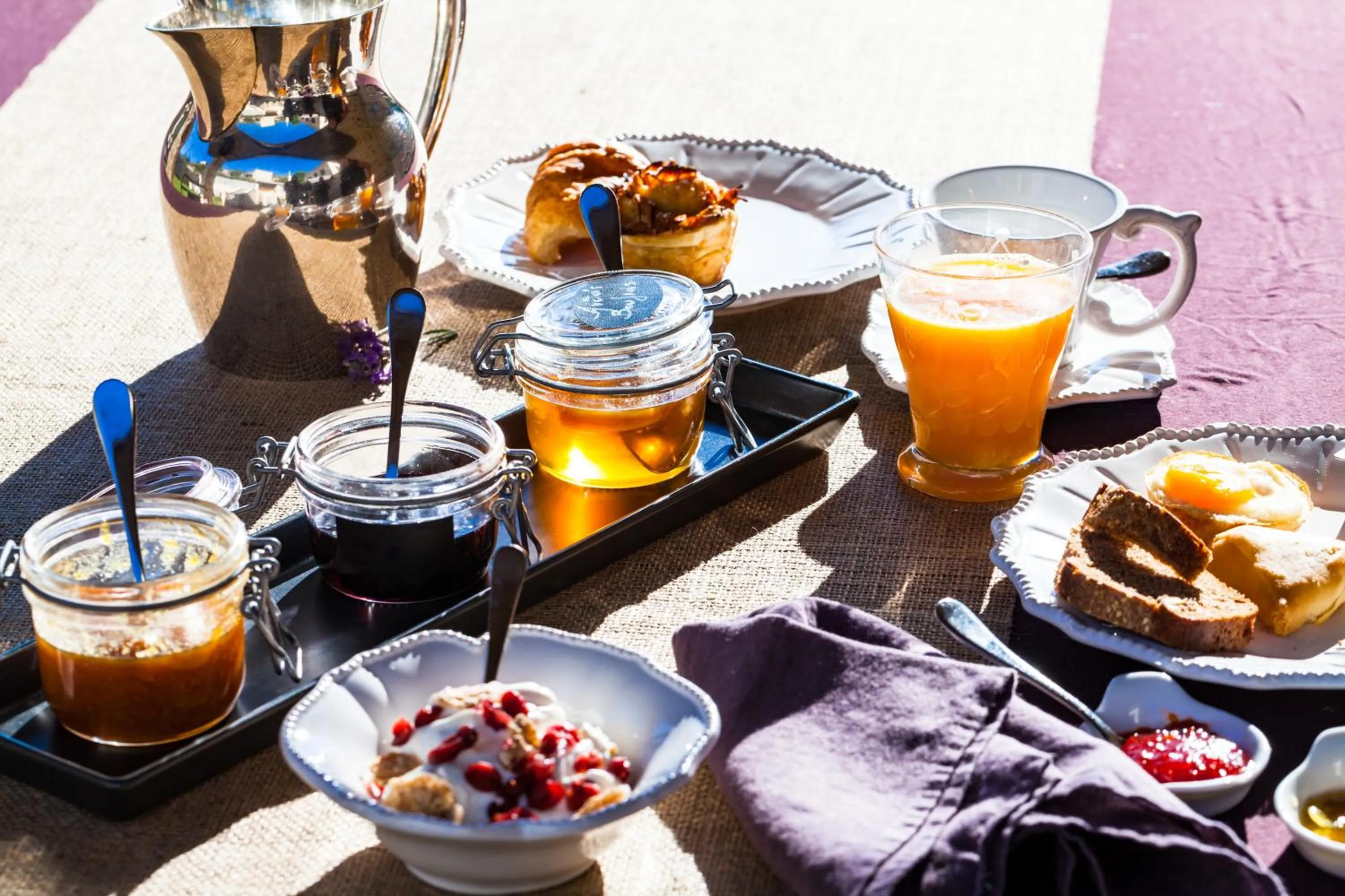 Food and drinks in "Apeiros Chora" Hotel, Zagori