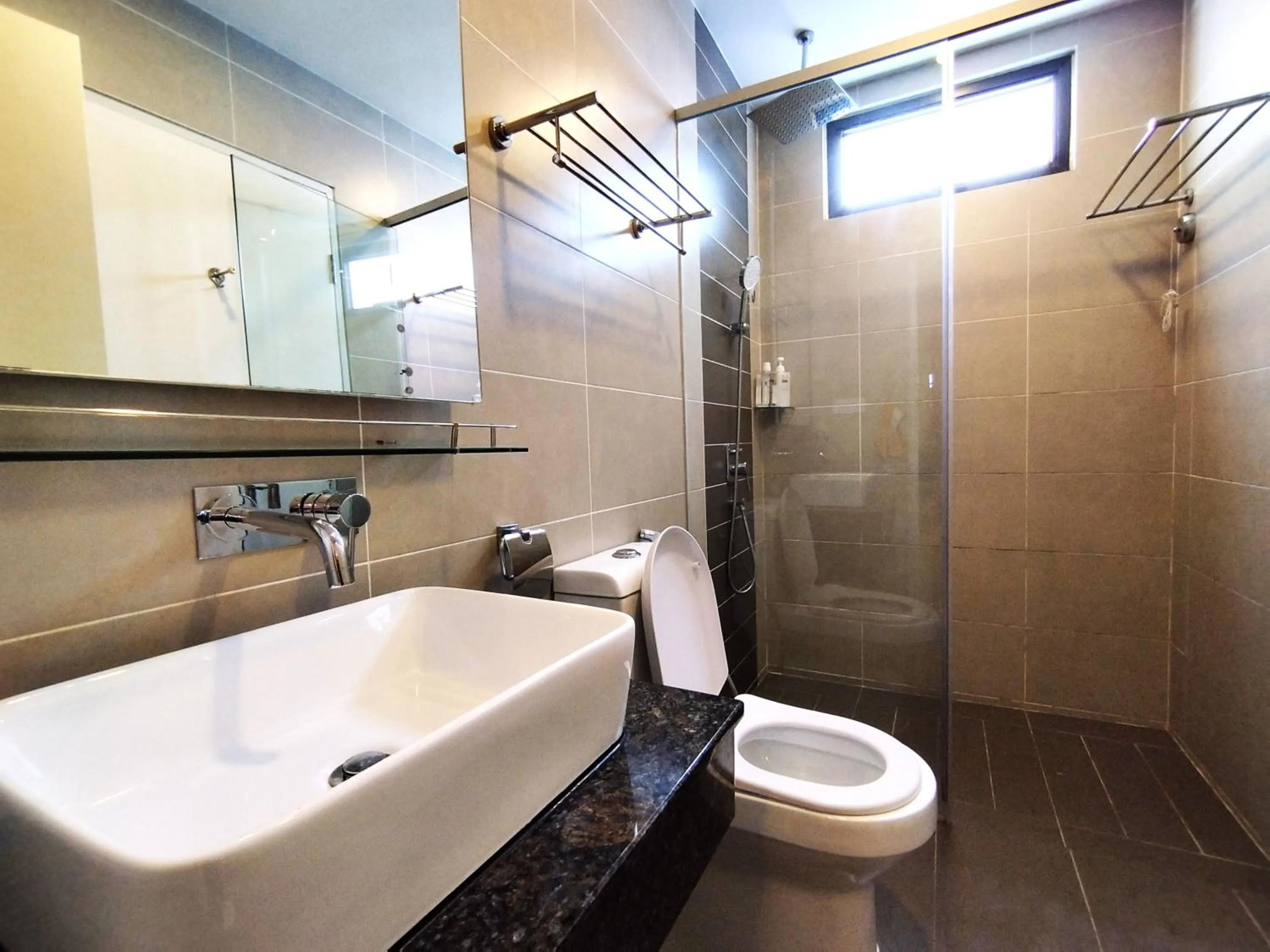 Bathroom in GENTING FoggyCold StayCation AT Ion Delemen By HAPYHOME