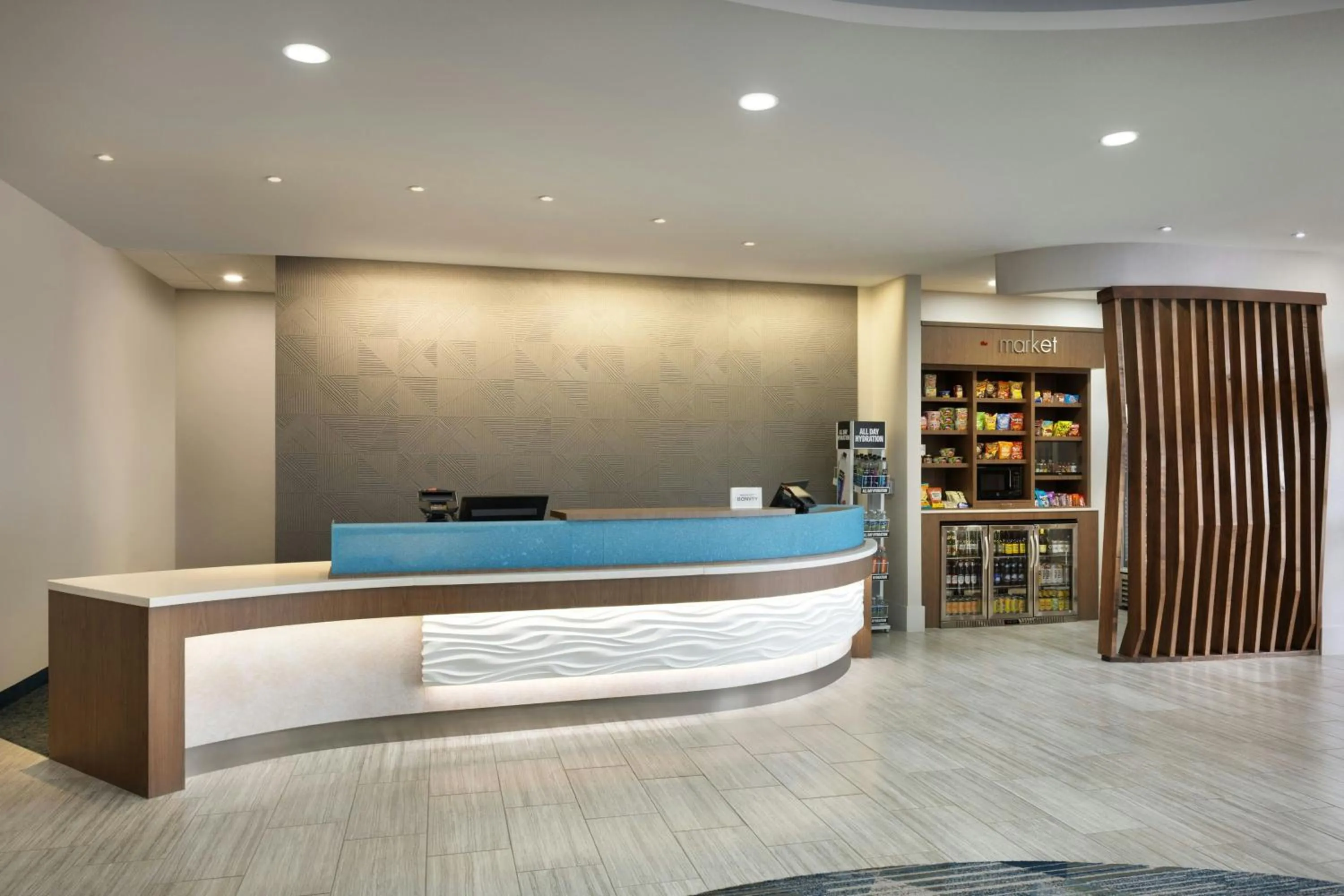 Lobby or reception in SpringHill Suites by Marriott Wichita Airport