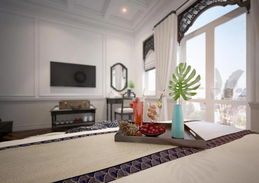 Bedroom in Hanoi Graceful Hotel and Travel