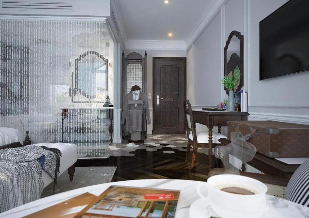 Photo of the whole room in Hanoi Graceful Hotel and Travel