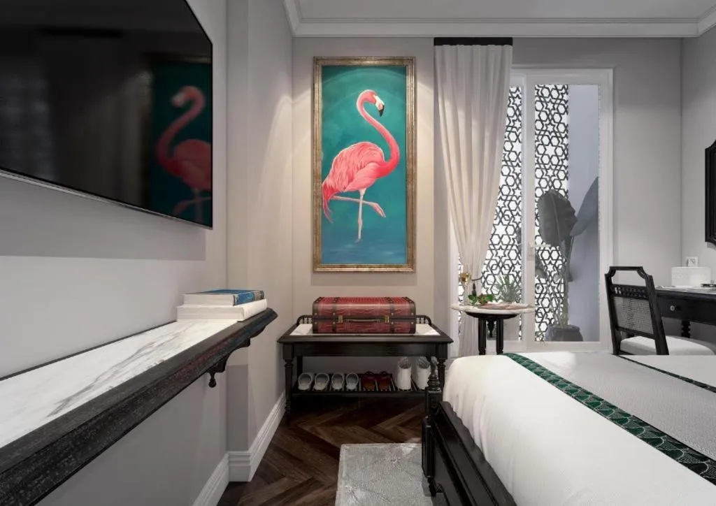 Bed in Hanoi Graceful Hotel and Travel