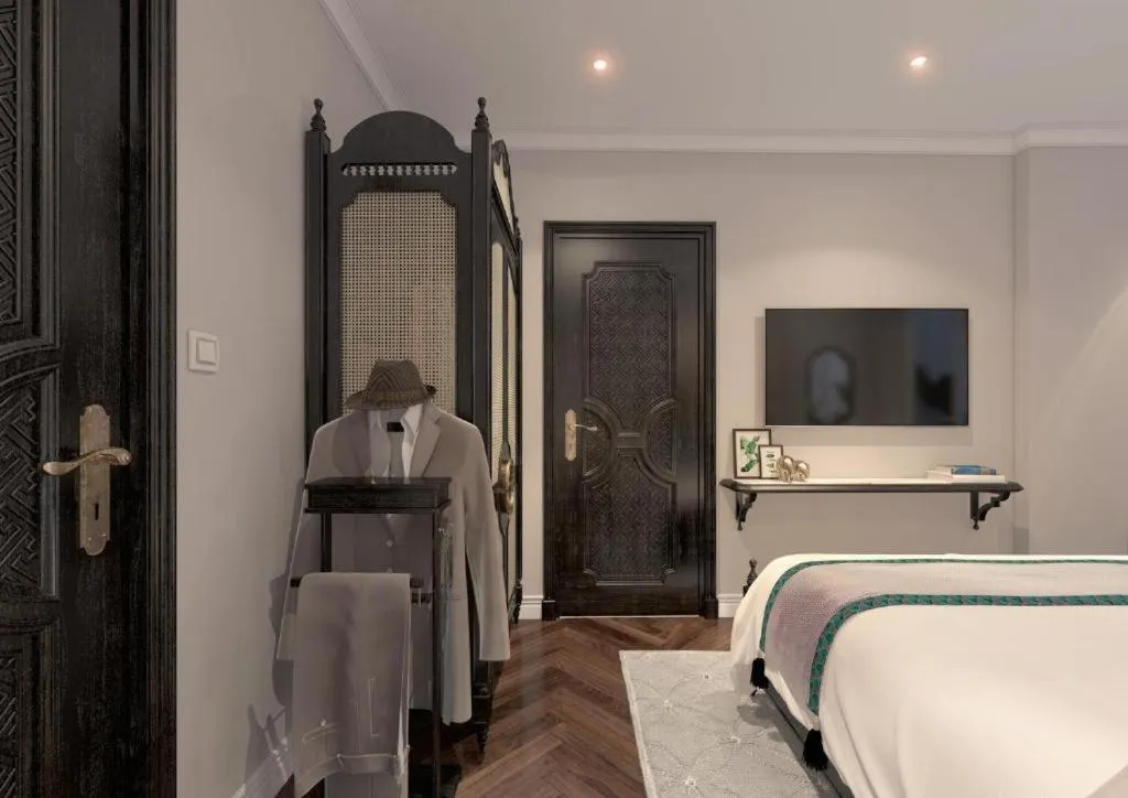 Bed in Hanoi Graceful Hotel and Travel