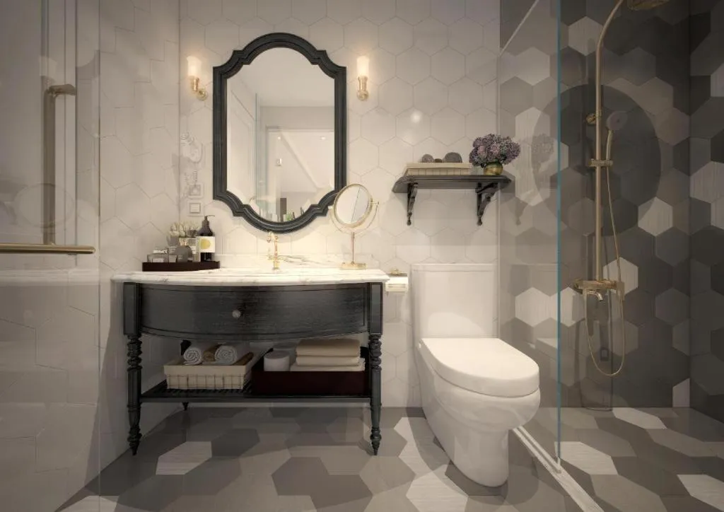 Shower in Hanoi Graceful Hotel and Travel