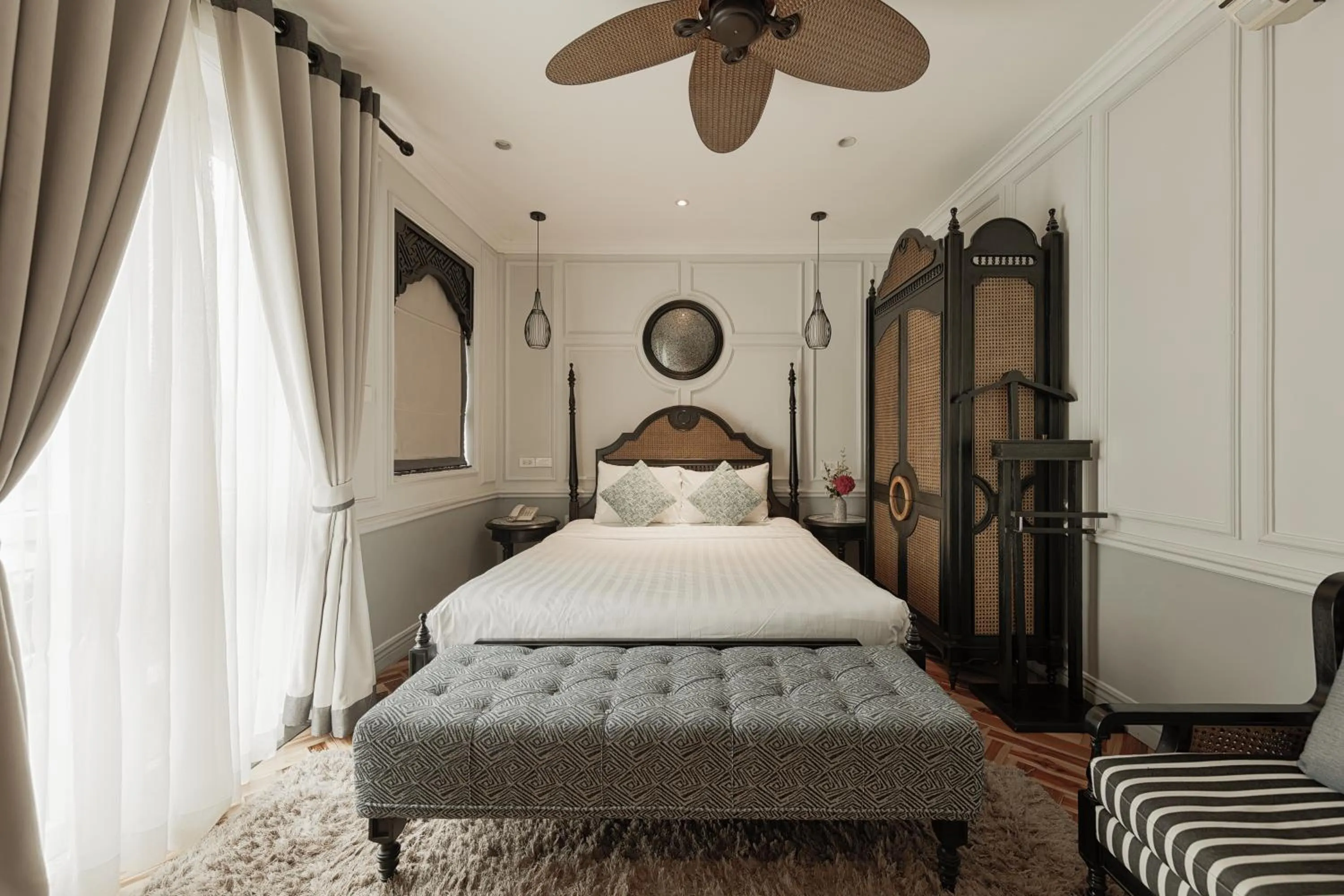 Bed in Hanoi Graceful Hotel and Travel