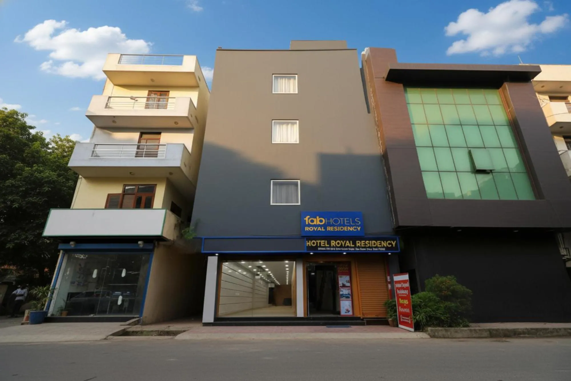 Property building in FabHotel Royal Reena Residency