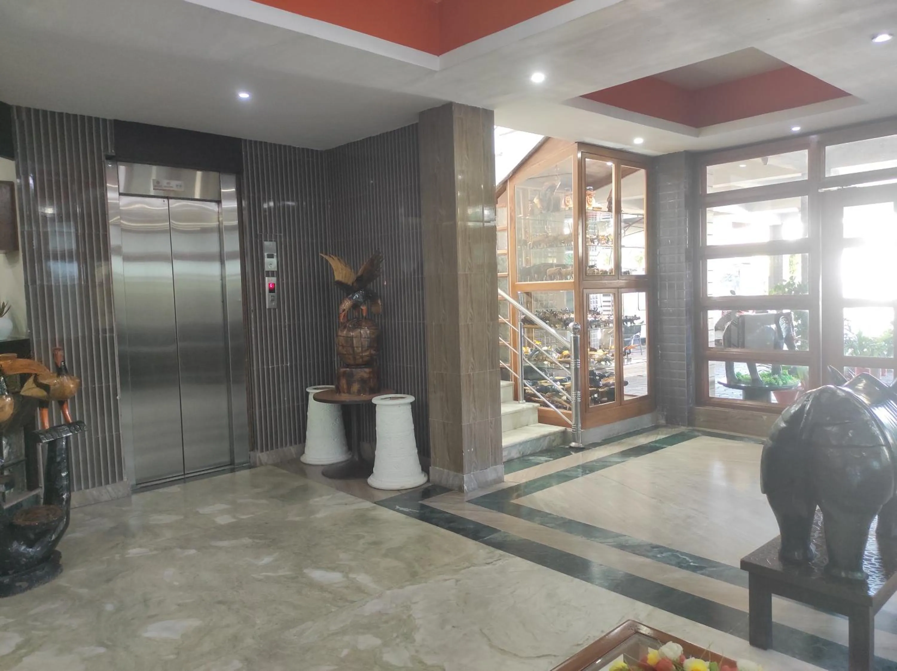 Lobby or reception in Hotel Sanjivani Heritage Top Best Budget Hotels in Dibrugarh, Assam