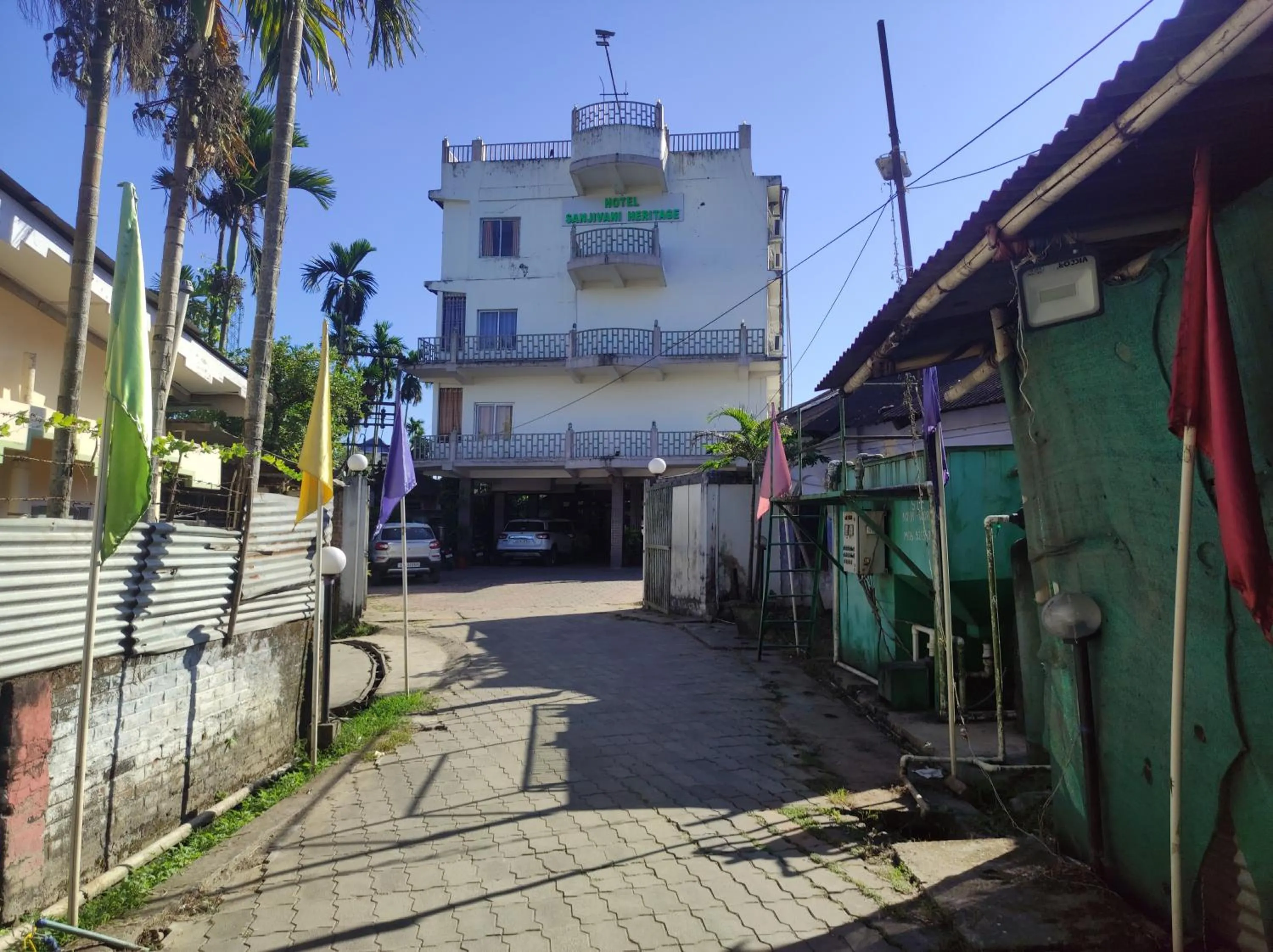 Facade/entrance in Hotel Sanjivani Heritage Top Best Budget Hotels in Dibrugarh, Assam