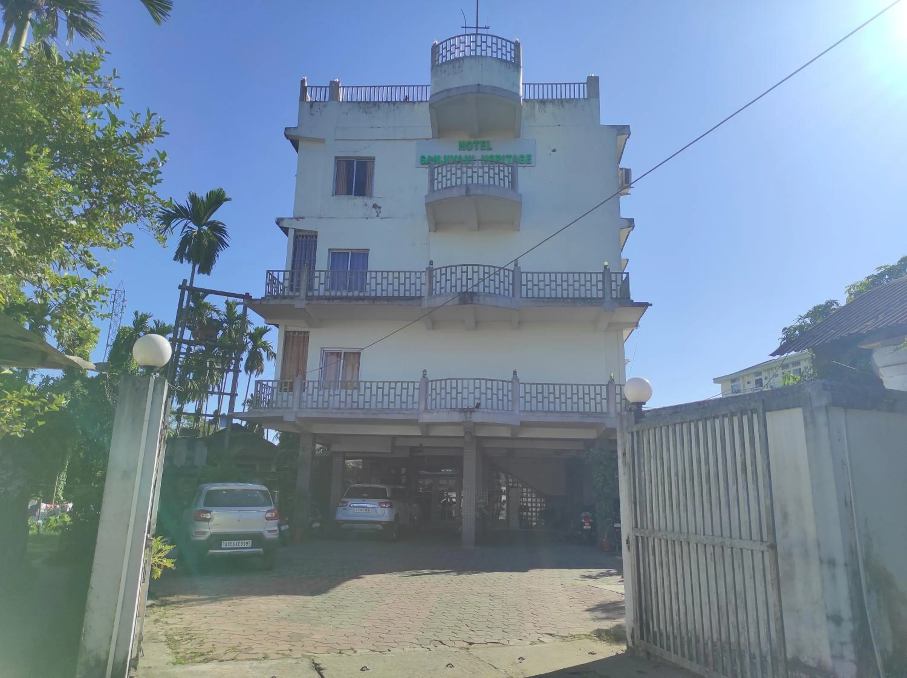 Property building in Hotel Sanjivani Heritage Top Best Budget Hotels in Dibrugarh, Assam