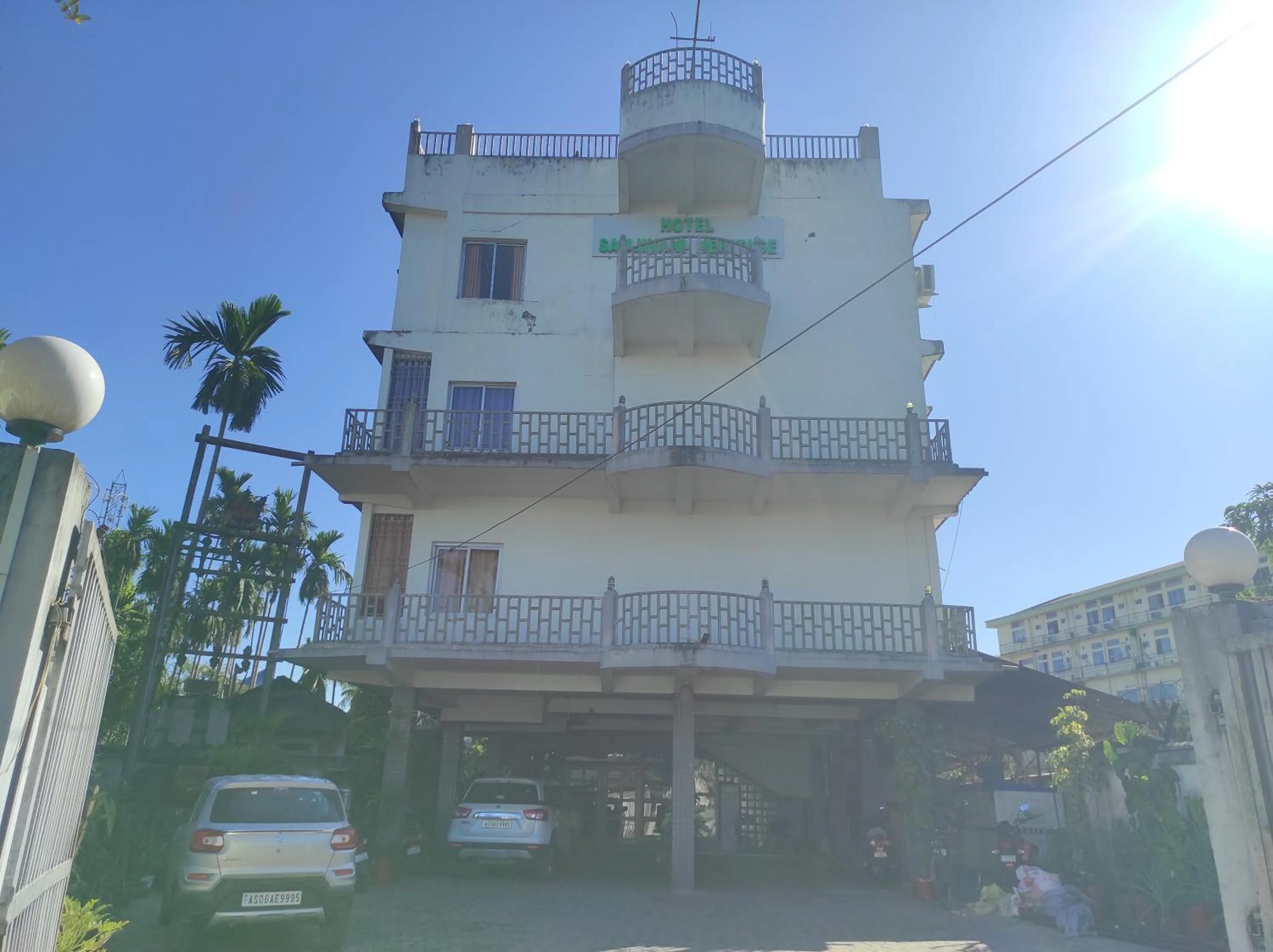 Property building in Hotel Sanjivani Heritage Top Best Budget Hotels in Dibrugarh, Assam