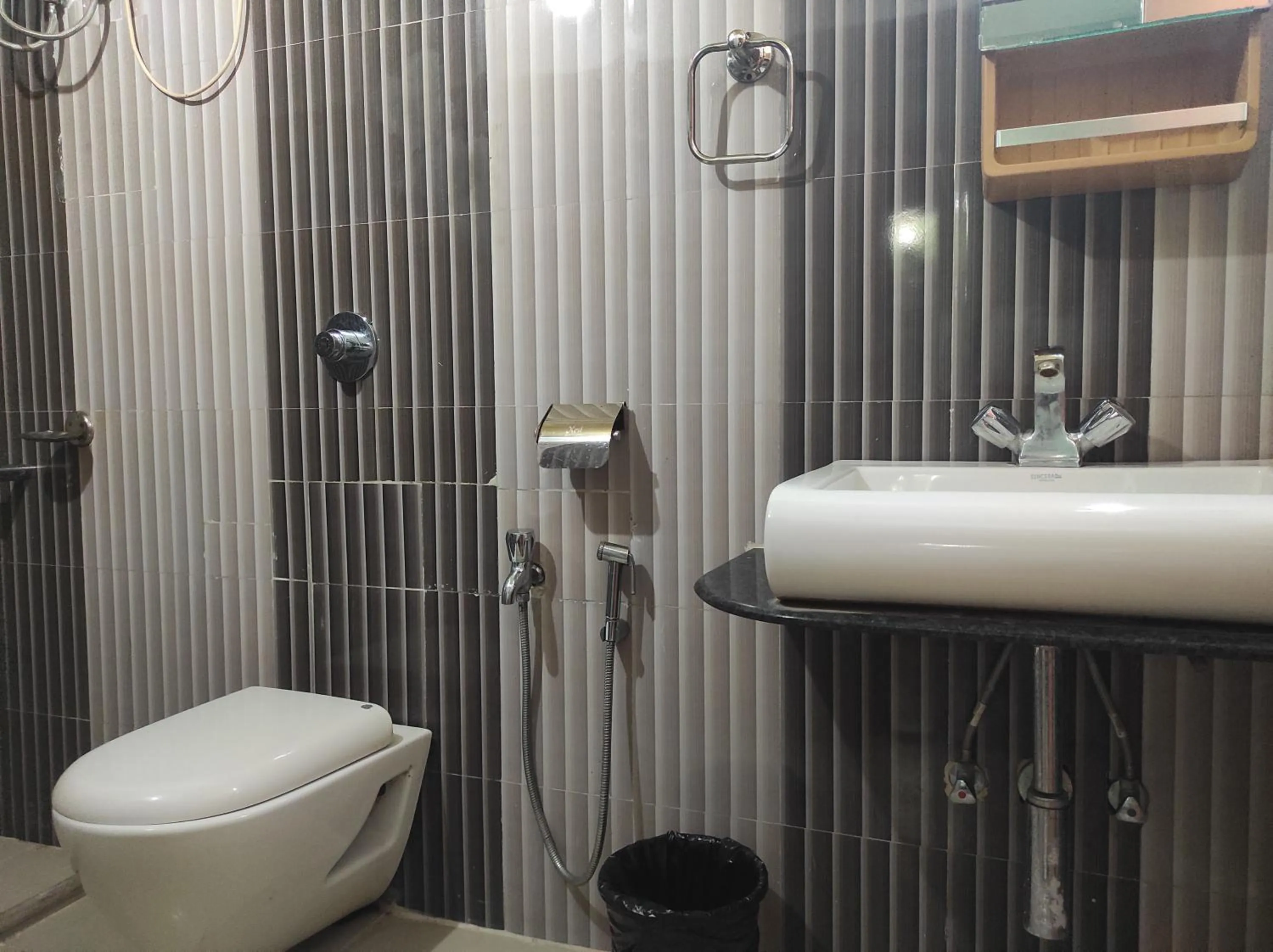 Shower in Hotel Sanjivani Heritage Top Best Budget Hotels in Dibrugarh, Assam