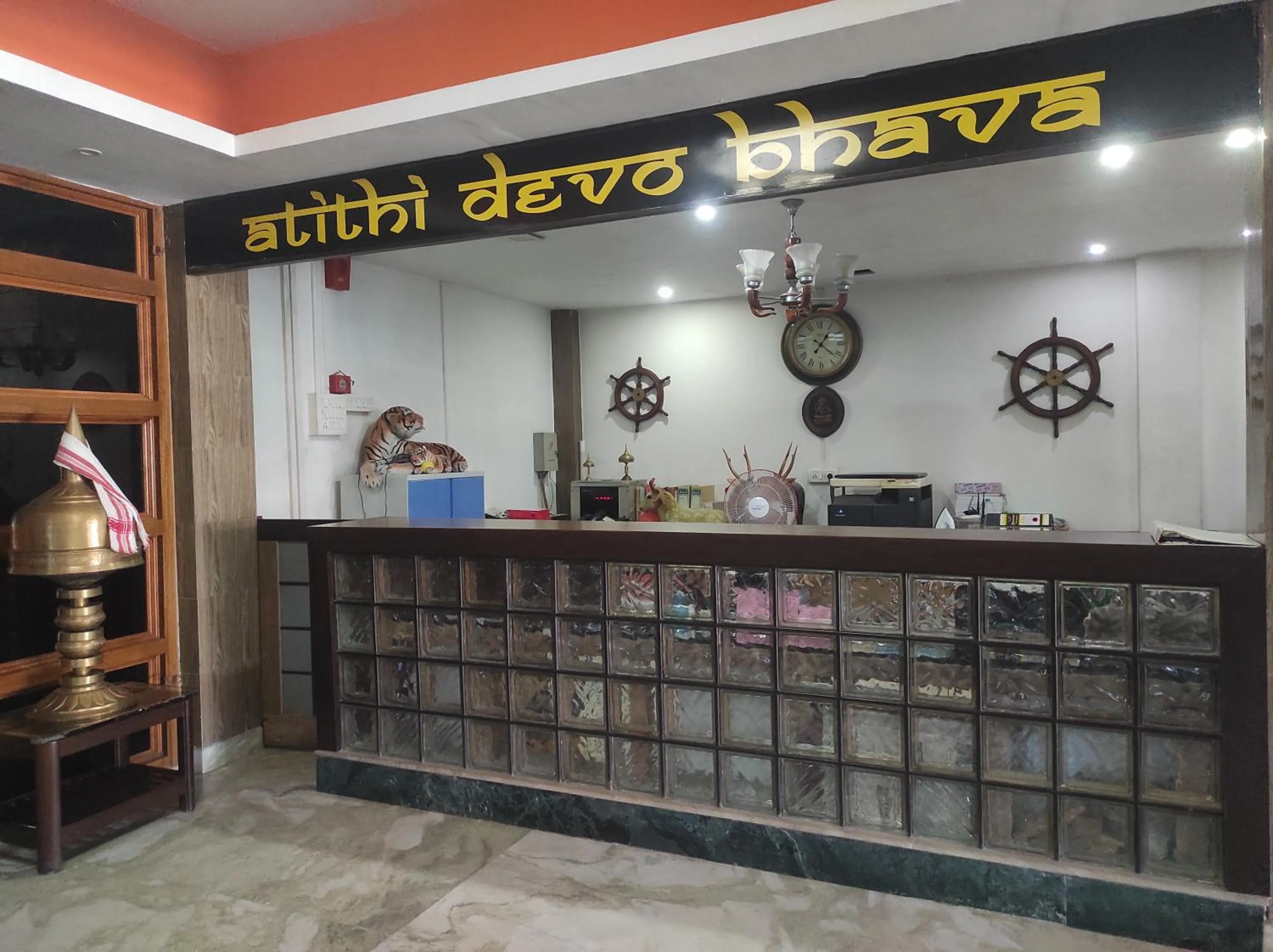 Lobby or reception in Hotel Sanjivani Heritage Top Best Budget Hotels in Dibrugarh, Assam