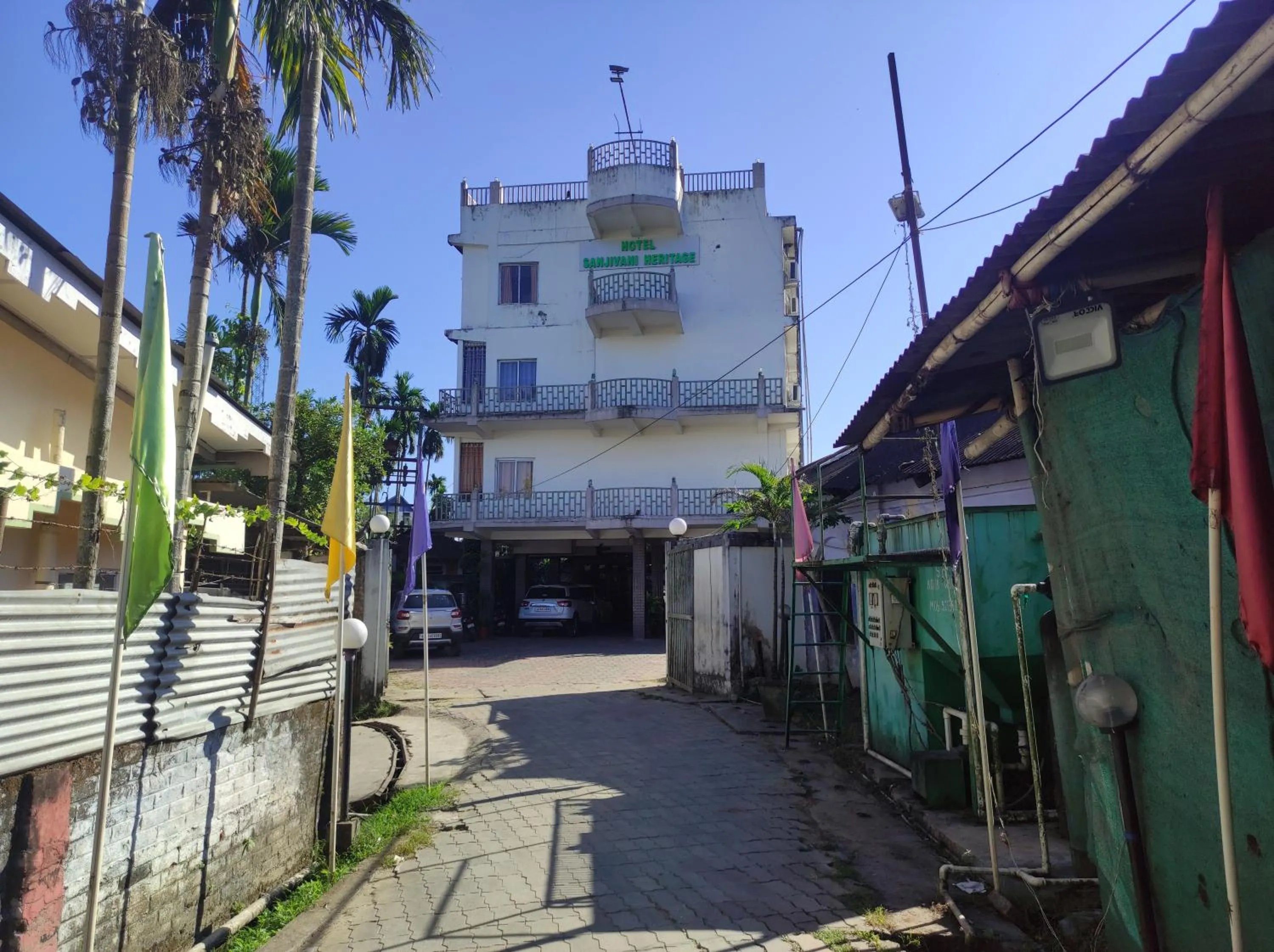 Property building in Hotel Sanjivani Heritage Top Best Budget Hotels in Dibrugarh, Assam