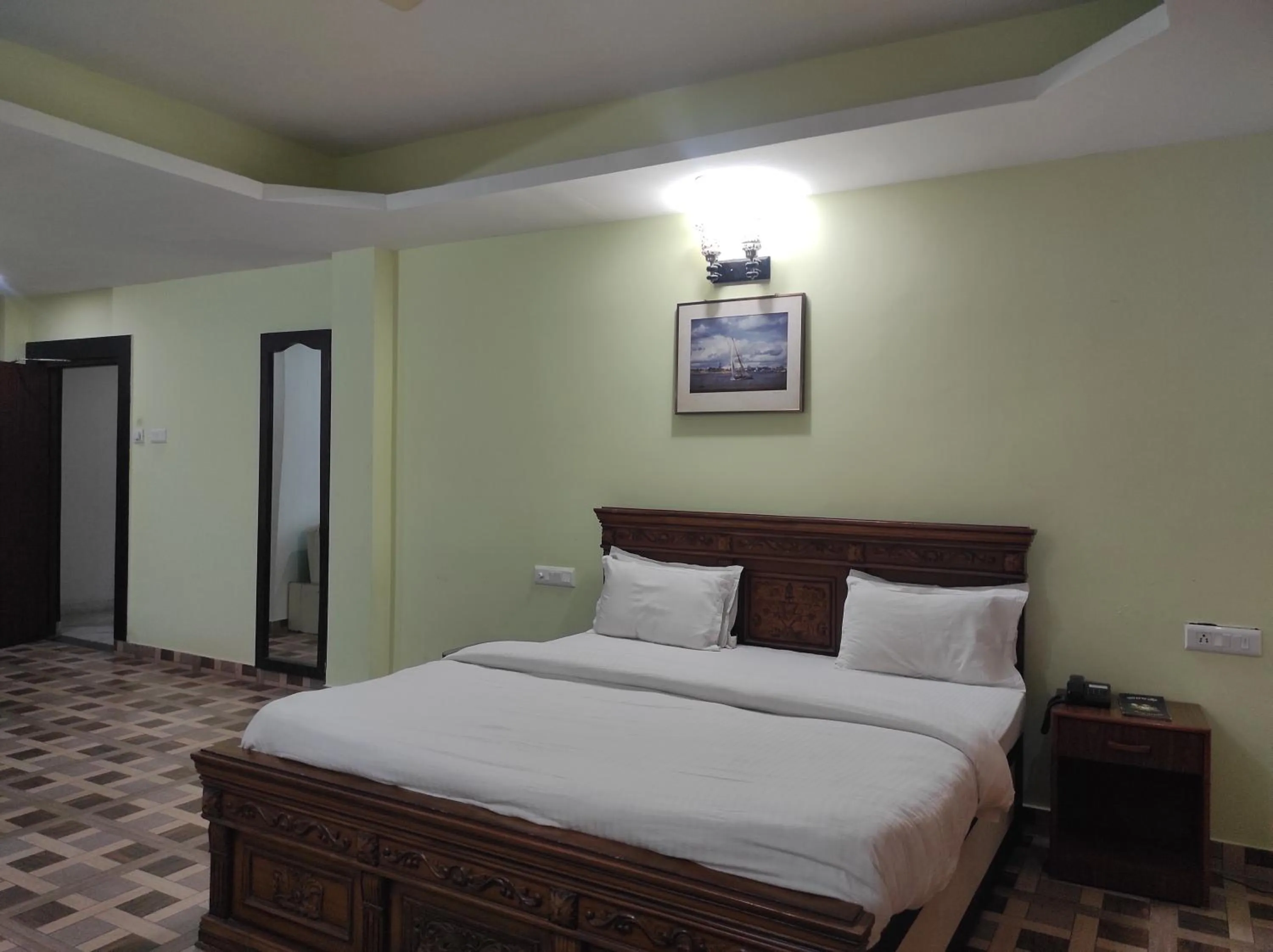 Bed in Hotel Sanjivani Heritage Top Best Budget Hotels in Dibrugarh, Assam