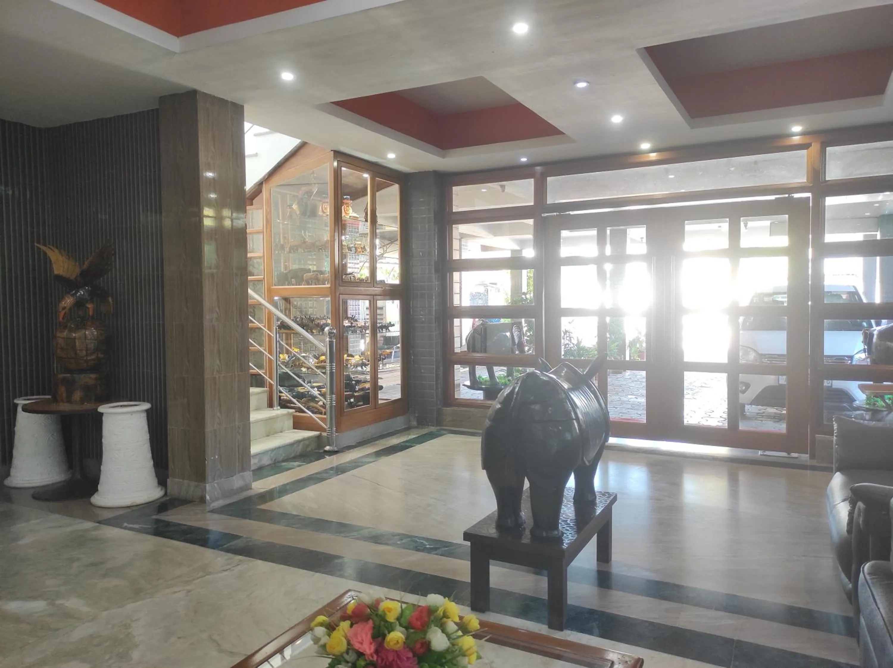 Lobby or reception in Hotel Sanjivani Heritage Top Best Budget Hotels in Dibrugarh, Assam