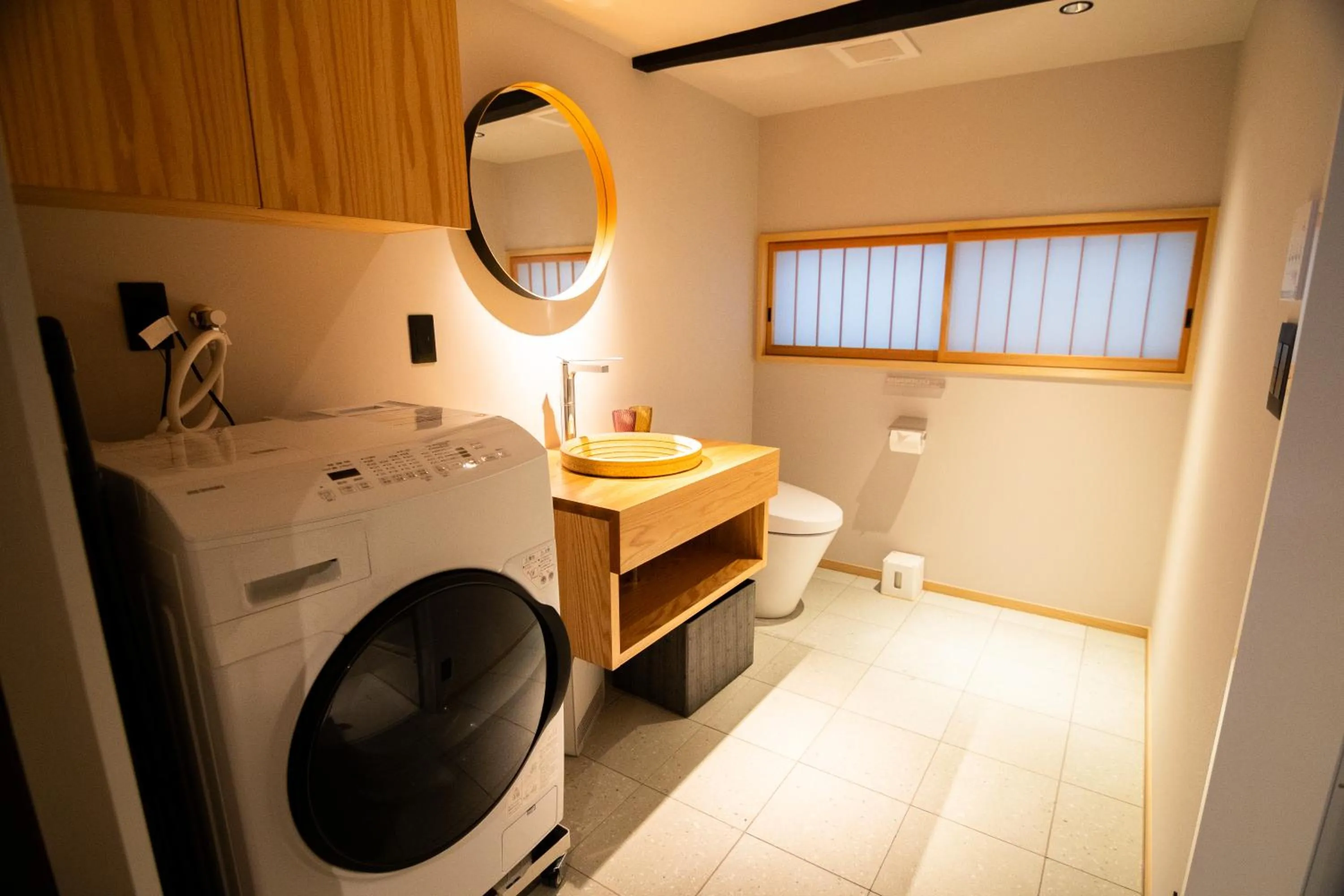 laundry in Auberge Homachi Mikuniminato