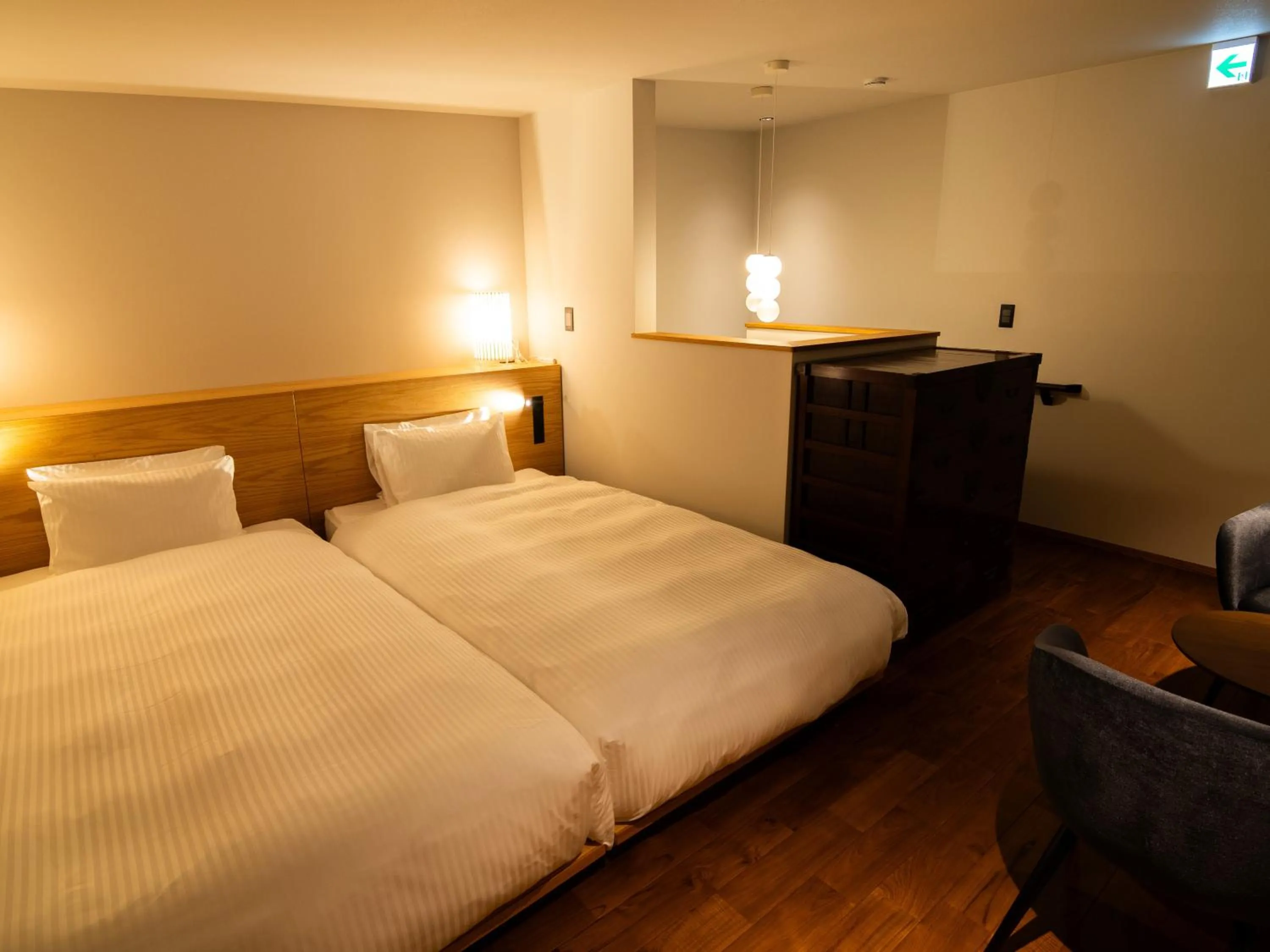 Bedroom, Bed in Auberge Homachi Mikuniminato