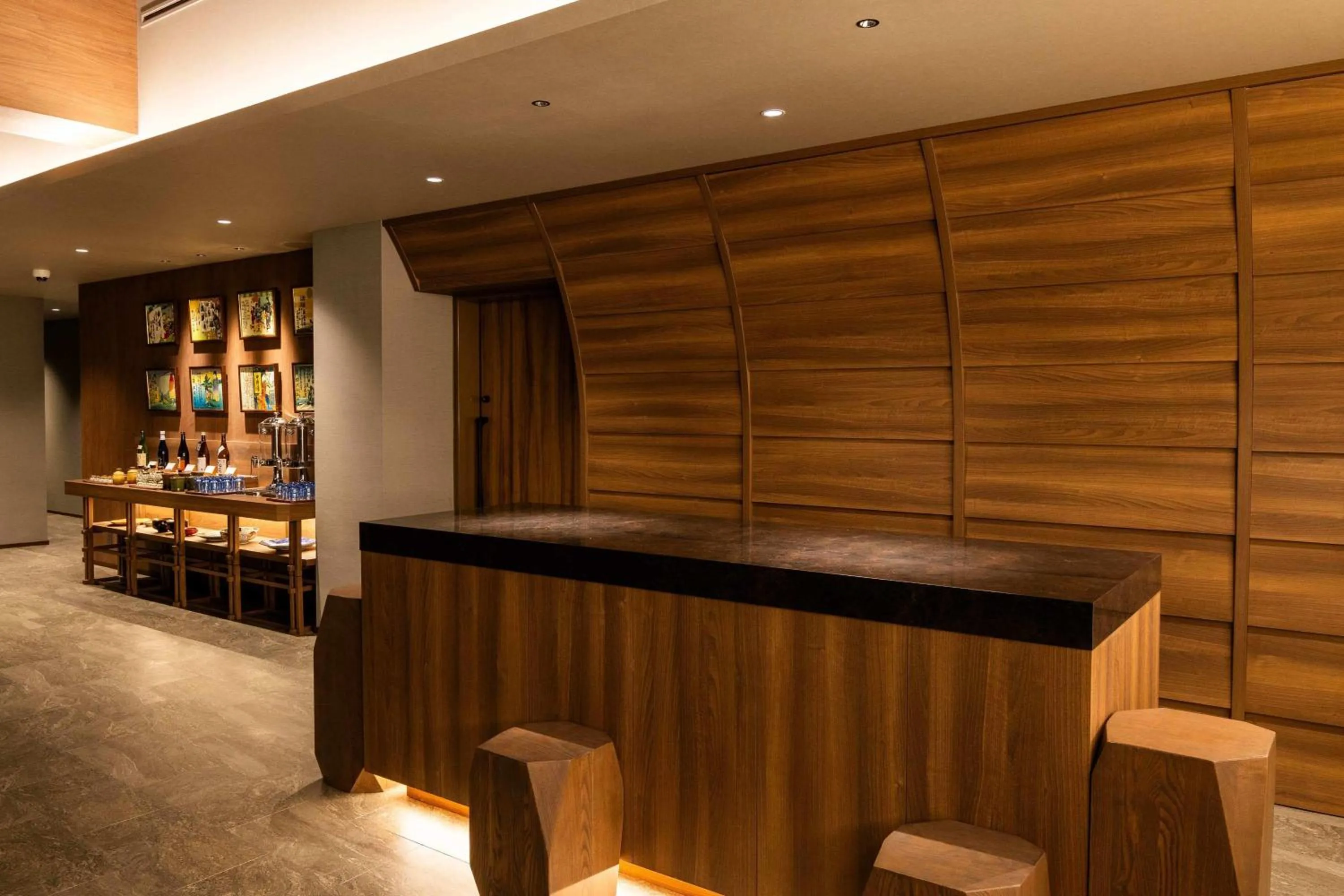 Lobby or reception in Auberge Homachi Mikuniminato