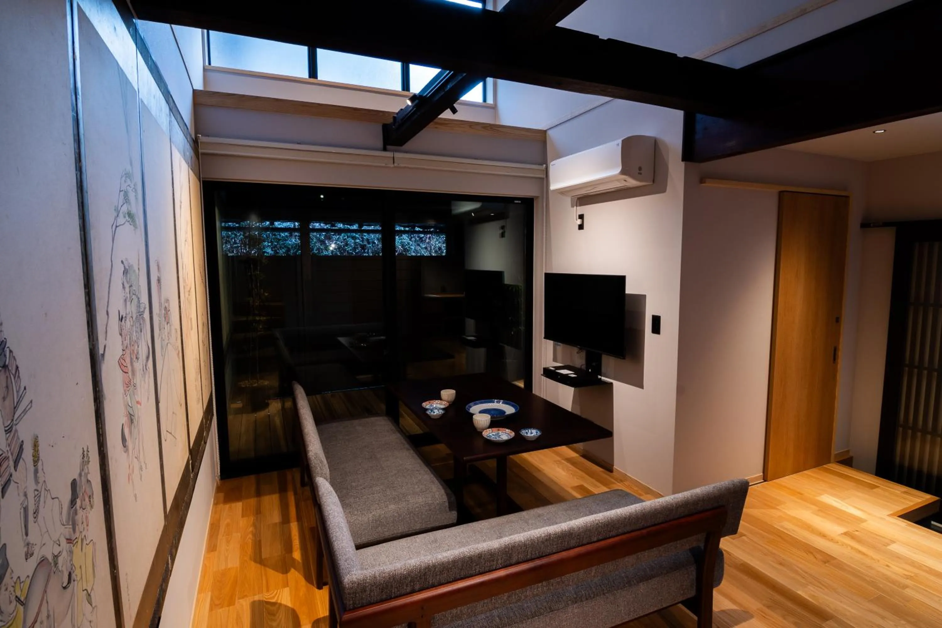 Living room in Auberge Homachi Mikuniminato