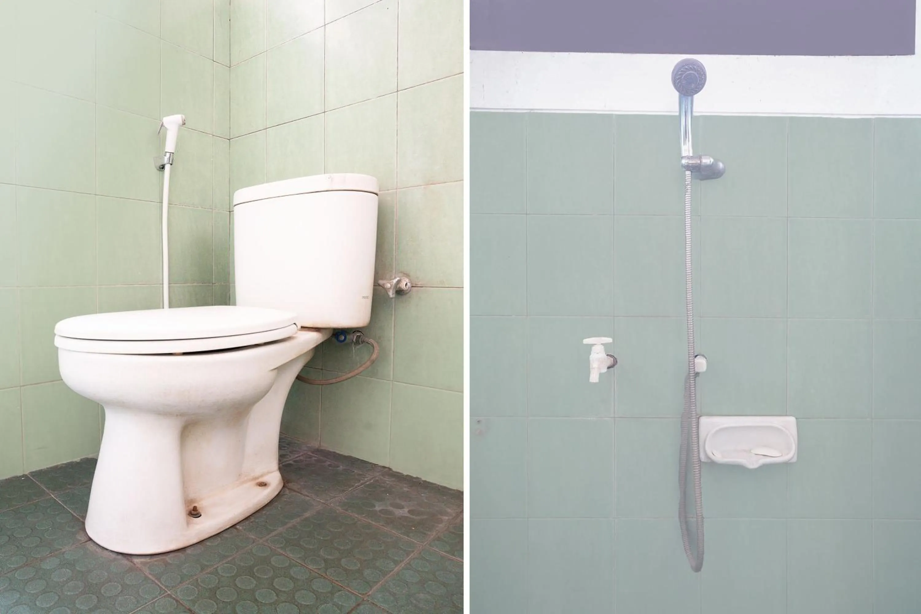 Bathroom in OYO 93248 Villa Syariah Astuti Lestari